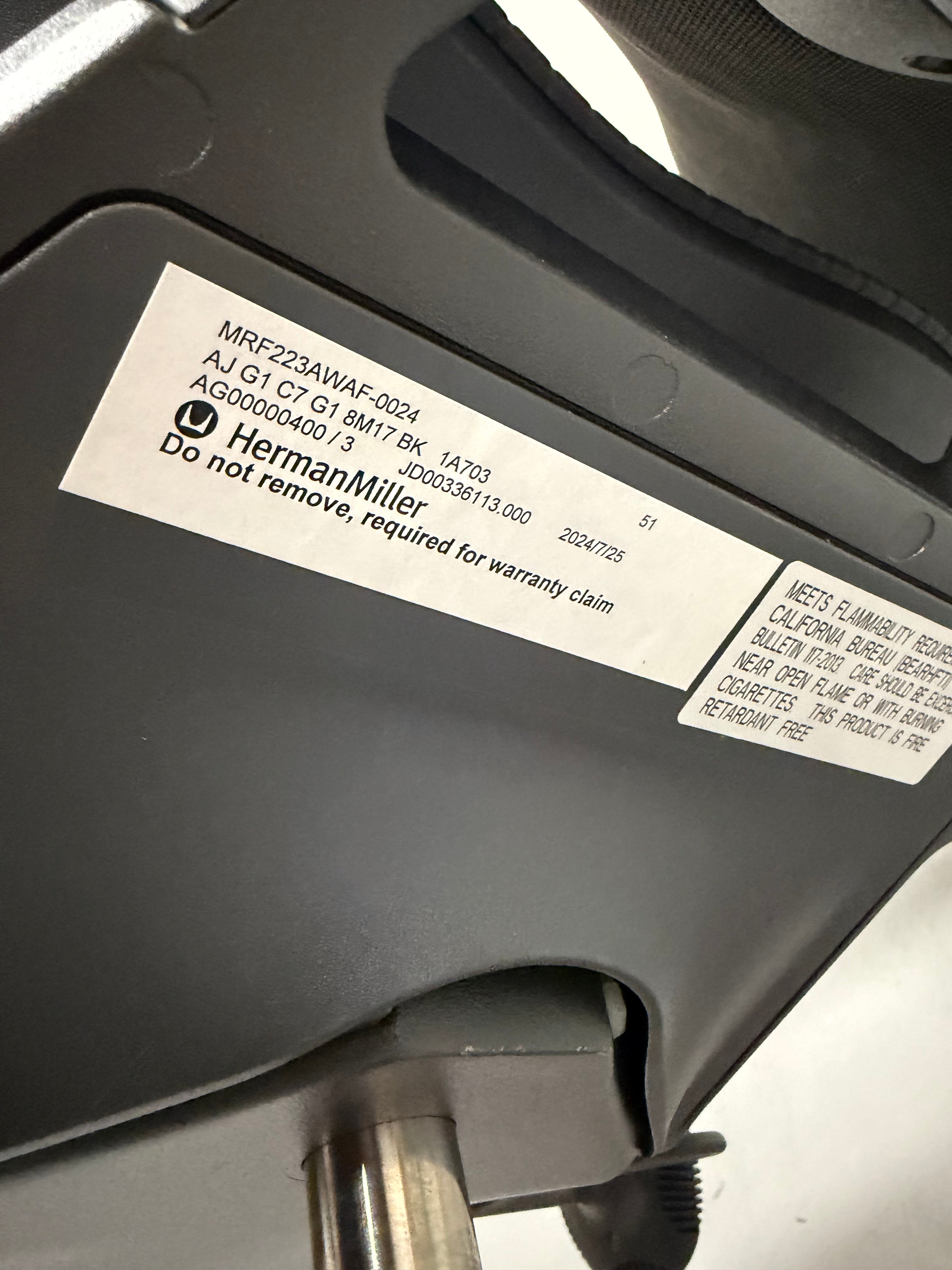 Herman Miller Mirra 2 Butterfly Back Task Chair | Ex-Showroom