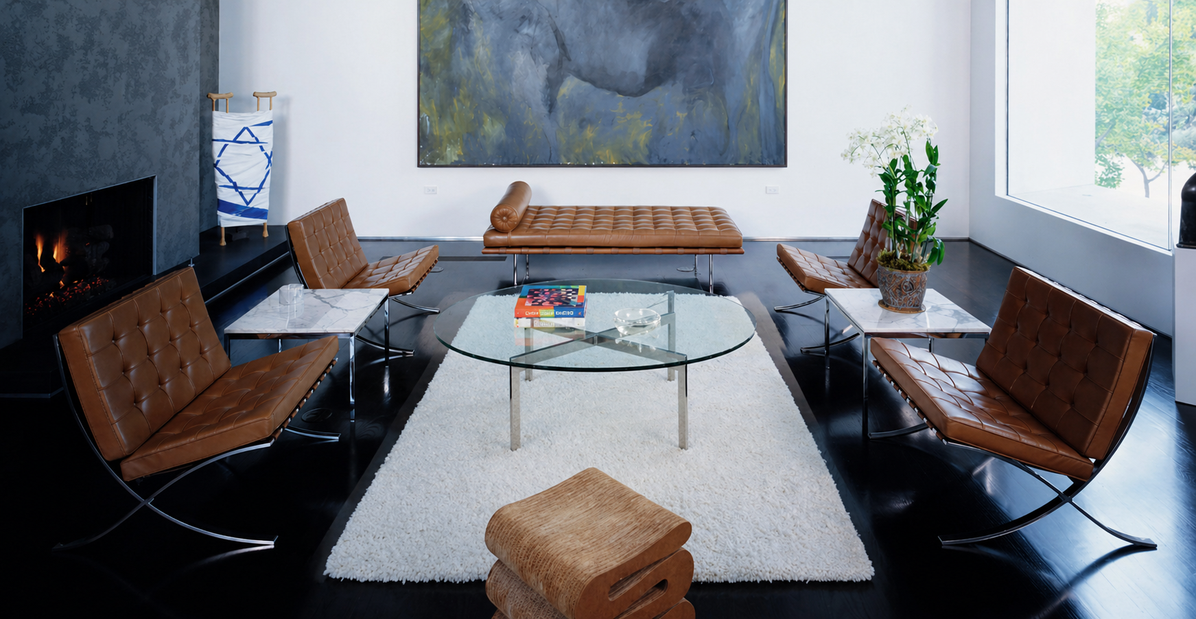 Barcelona Coffee Table Round – Ludwig Mies van der Rohe