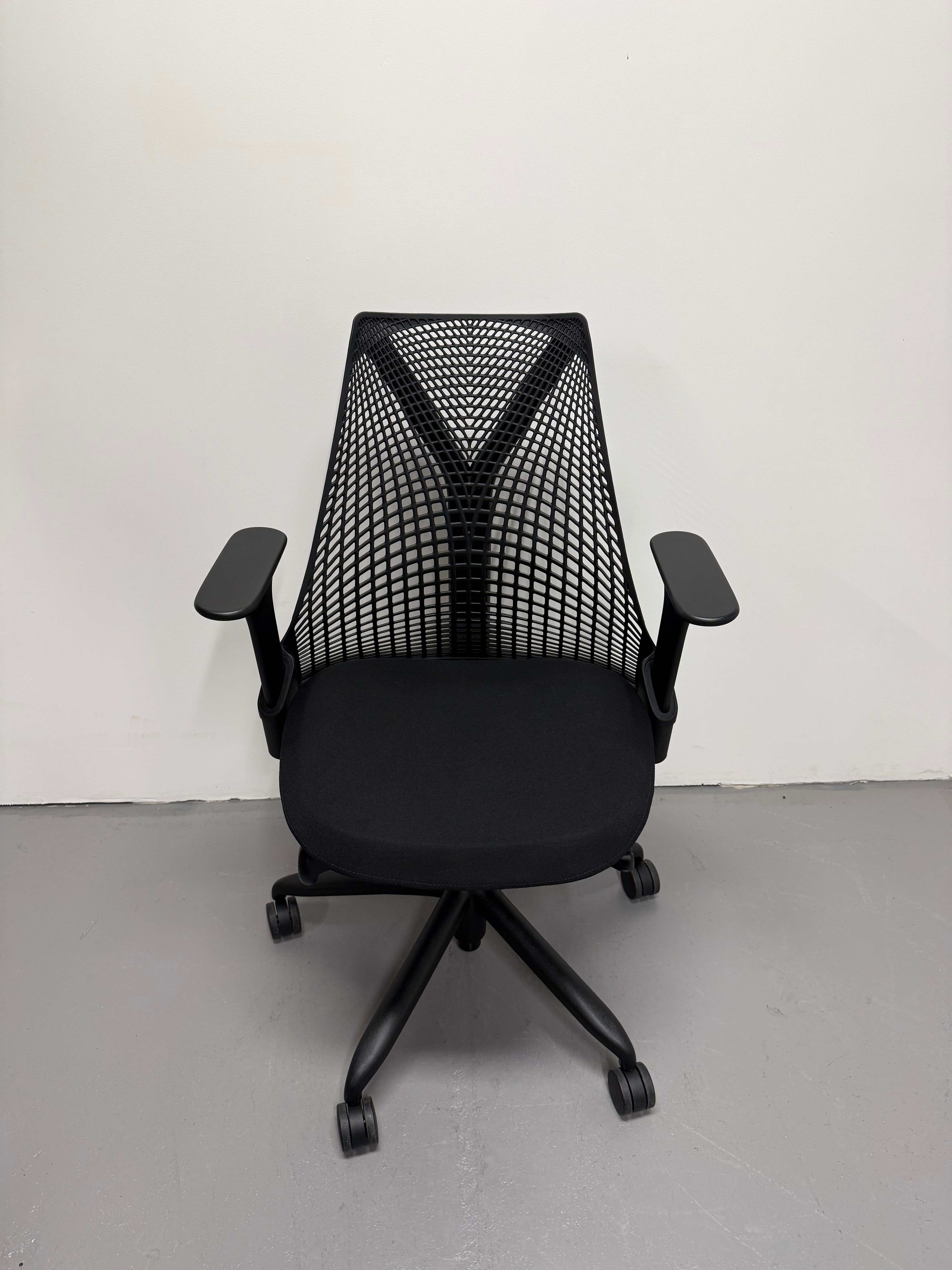Herman Miller Sayl Task Chair - Black with Armrests
