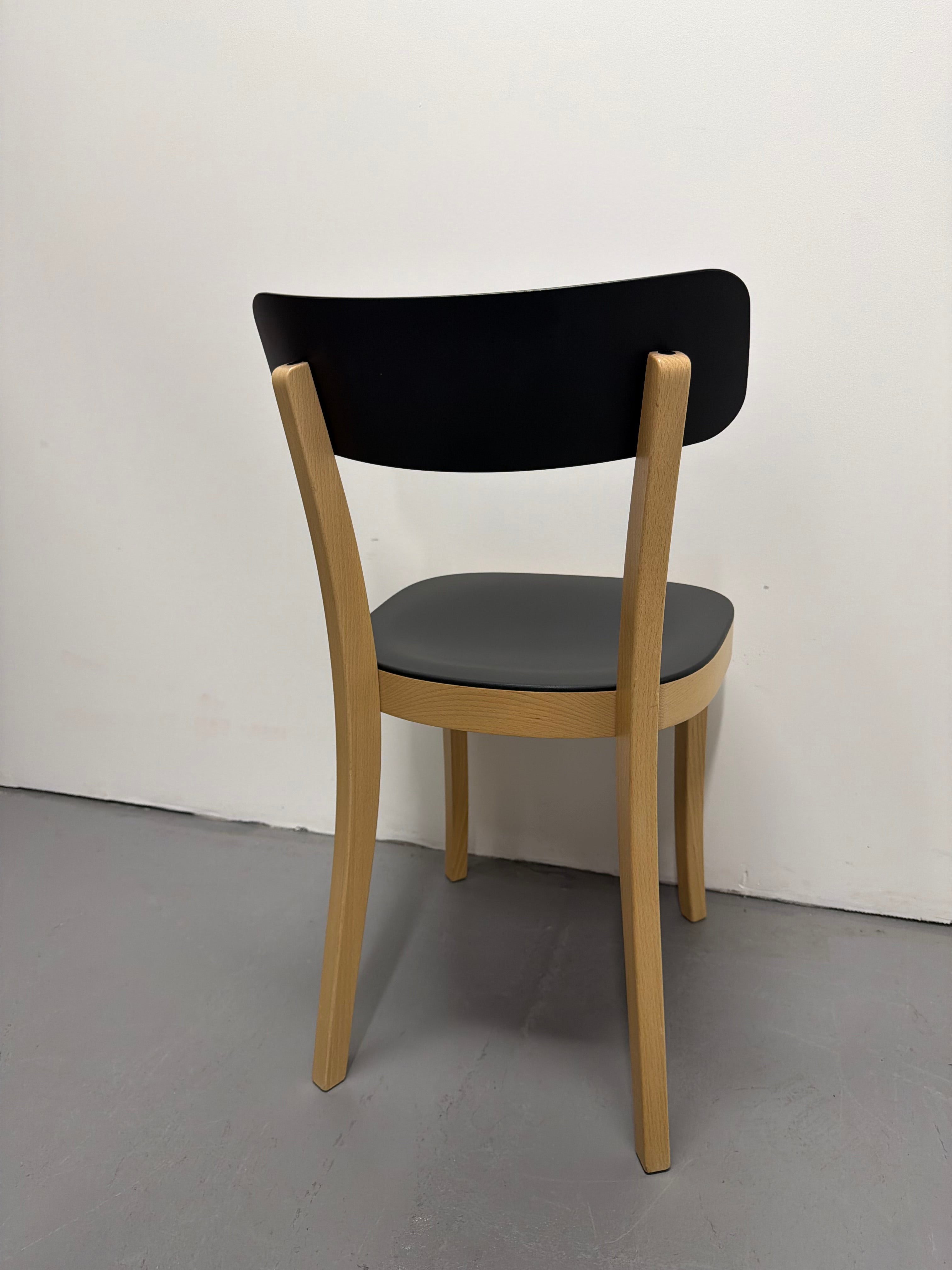 Vitra Basel Chair by Jasper Morrison – Black & Natural Wood