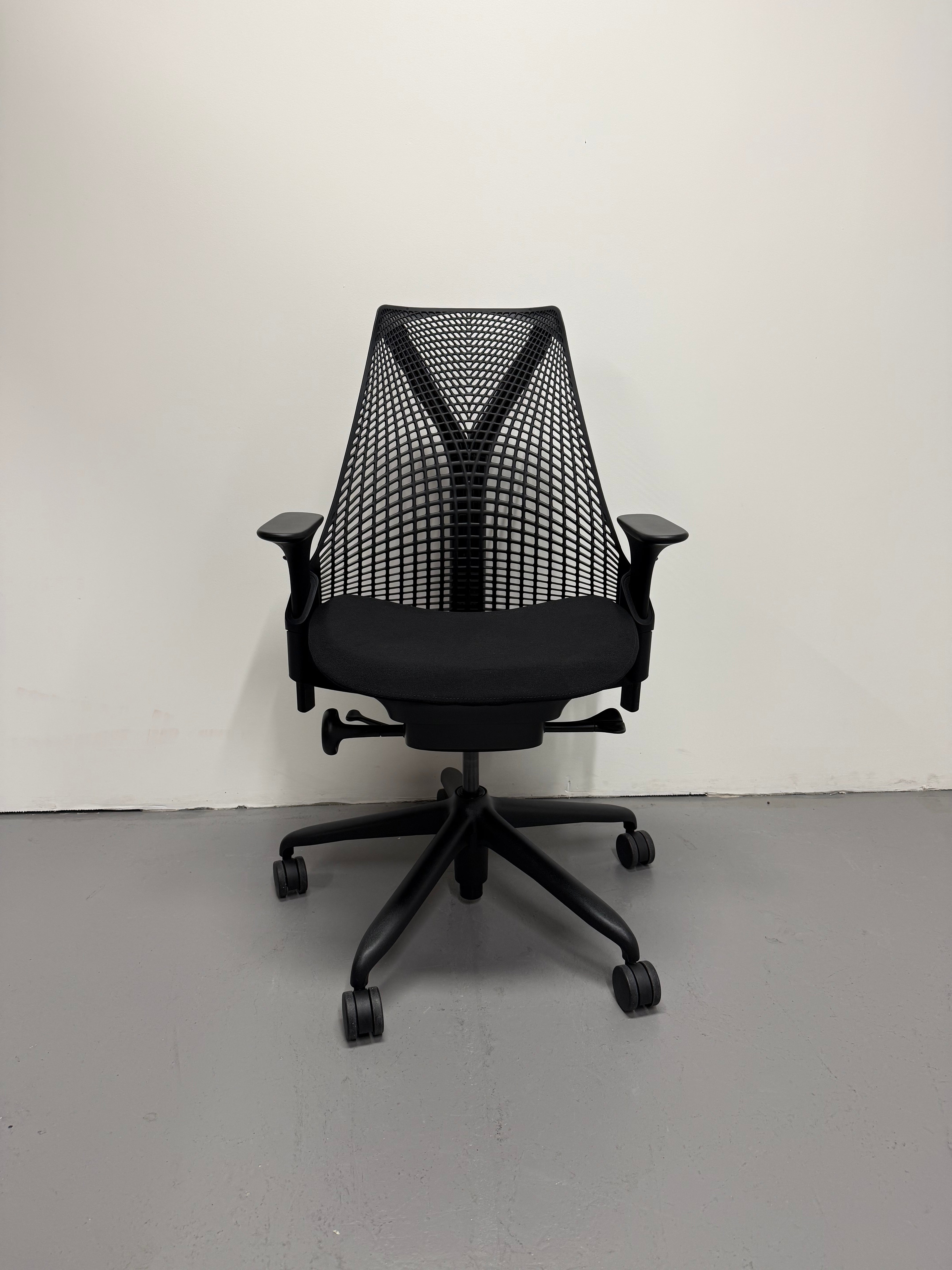 Herman Miller Sayl Task Chair - Black with Armrests