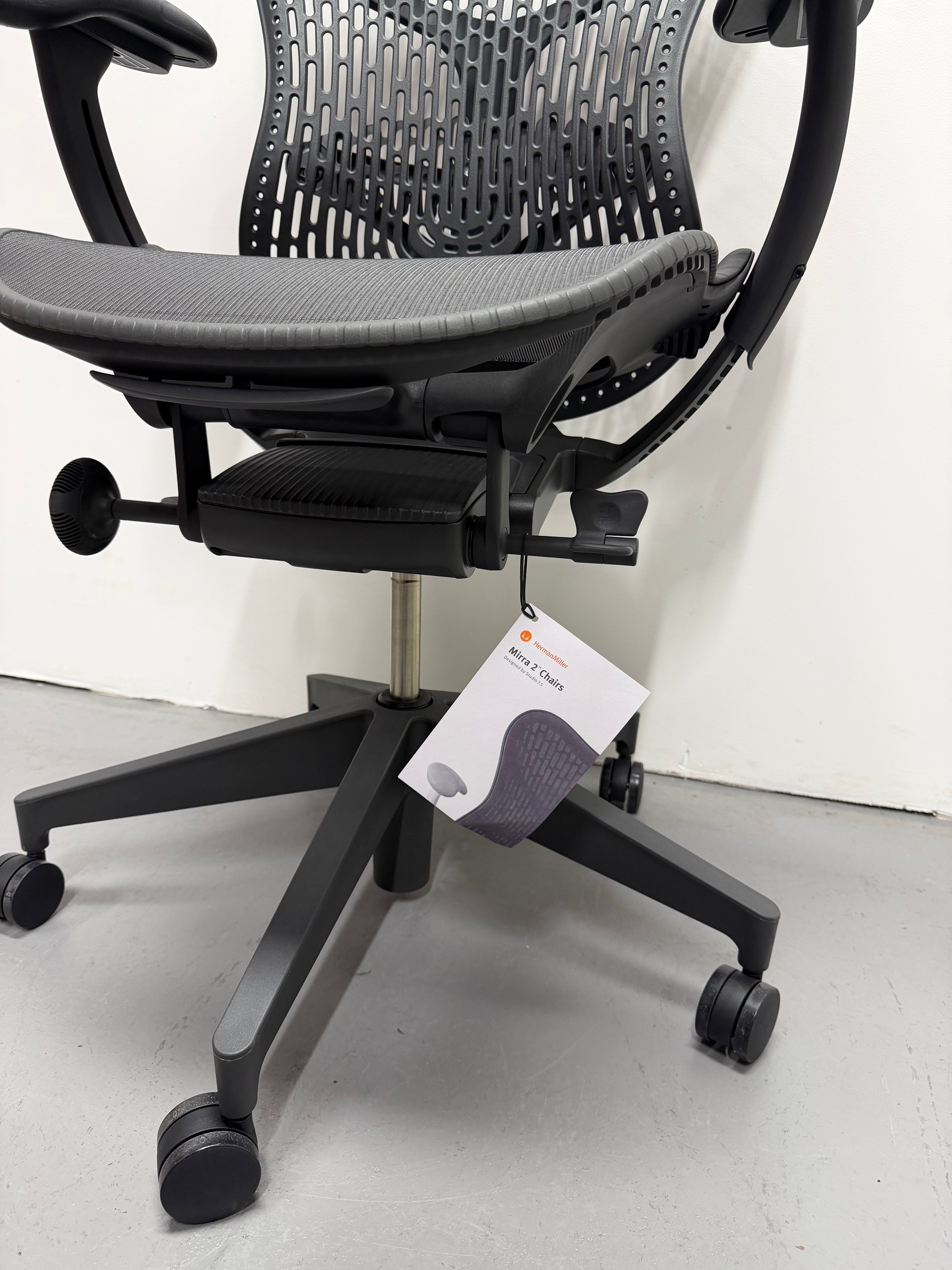 Herman Miller Mirra 2 Graphite Task Chair with TriFlex Back | Ex-Showroom