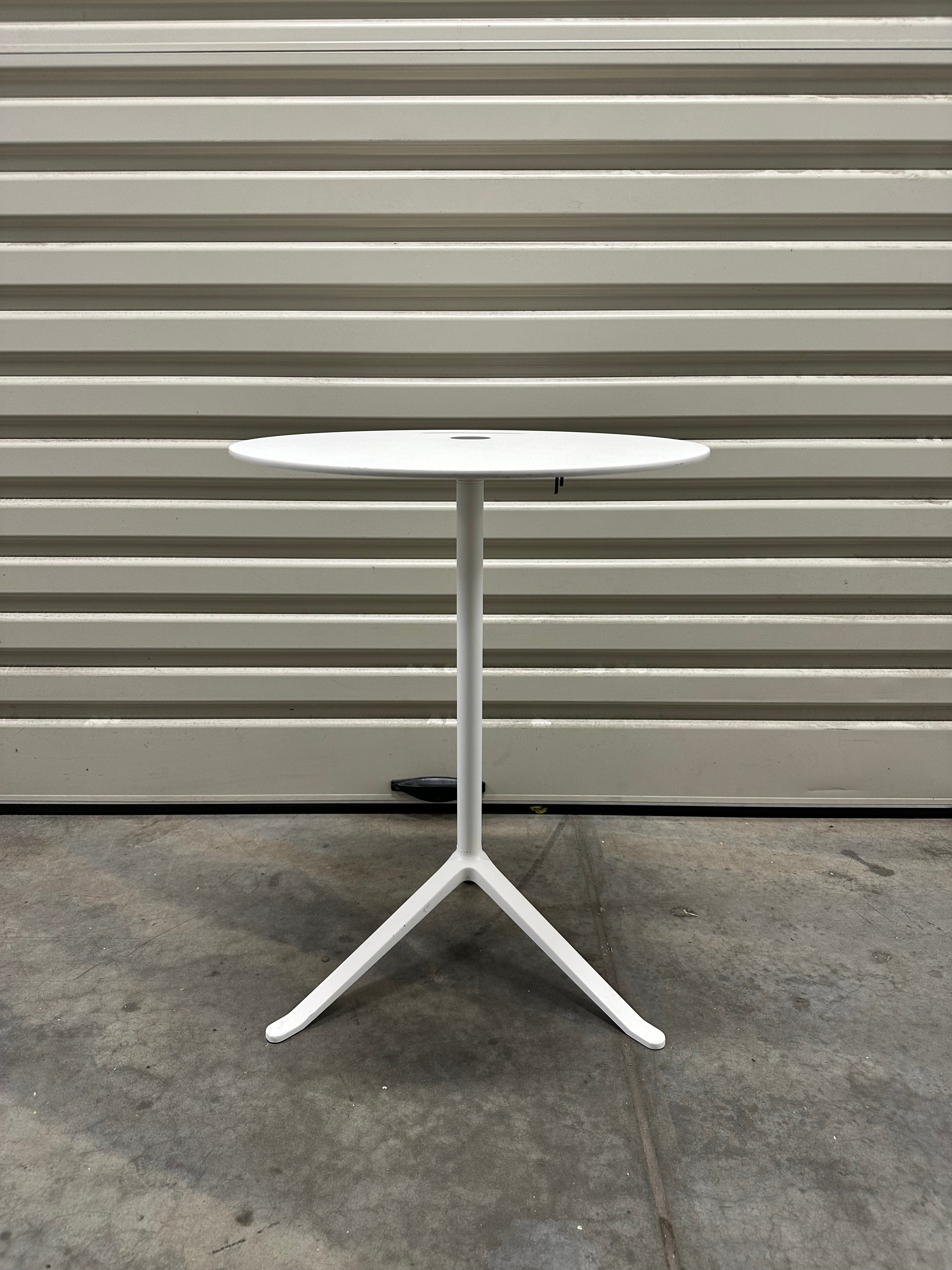 Fritz Hansen Little Friend Side Table – Fixed Height, White Melamine Top