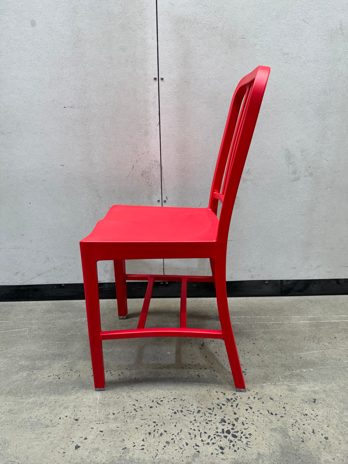 Emeco 111 Navy chair - Red