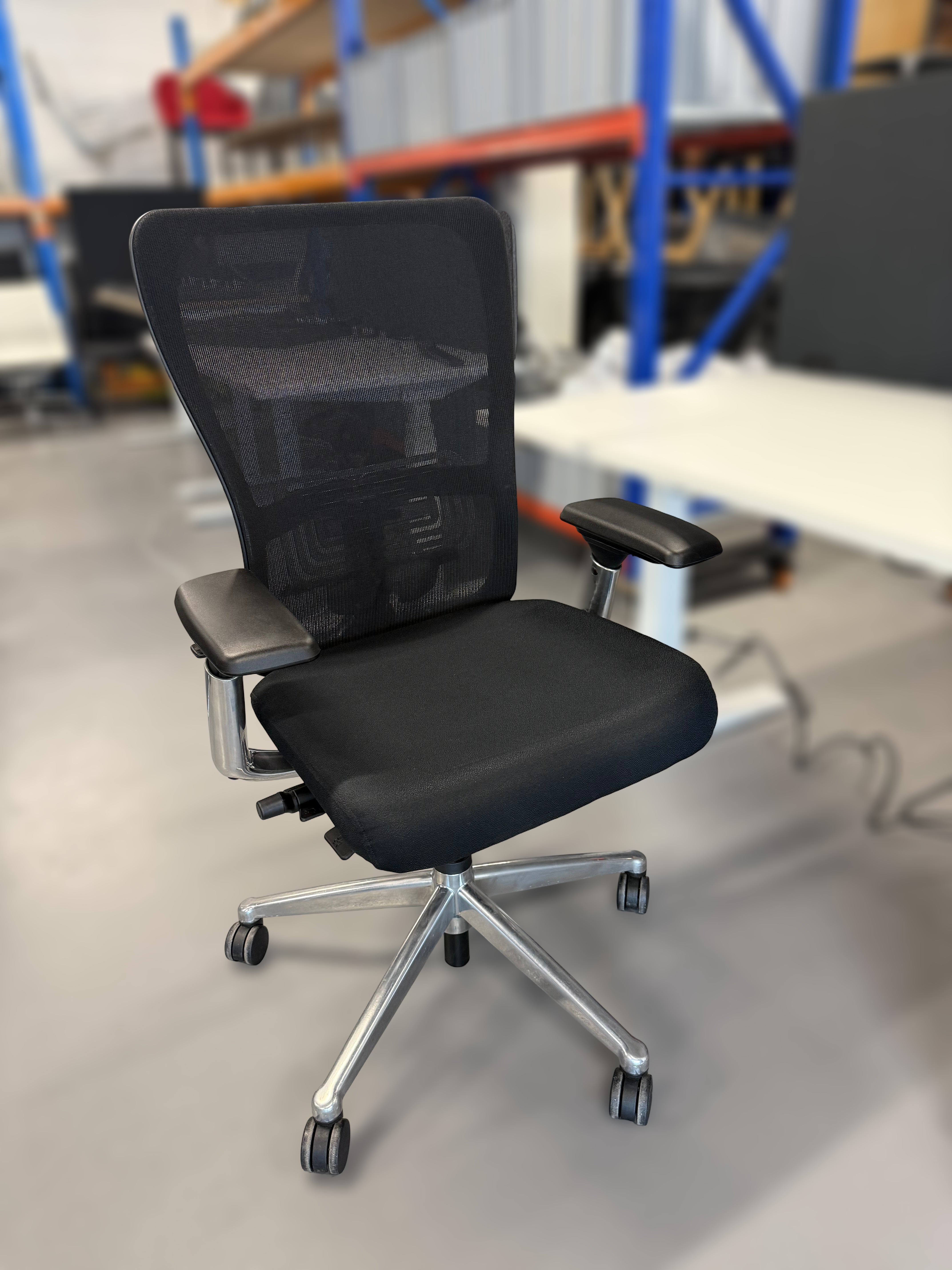 Commercial Grade Sit Stand Desk – White Electric Height Adjustable