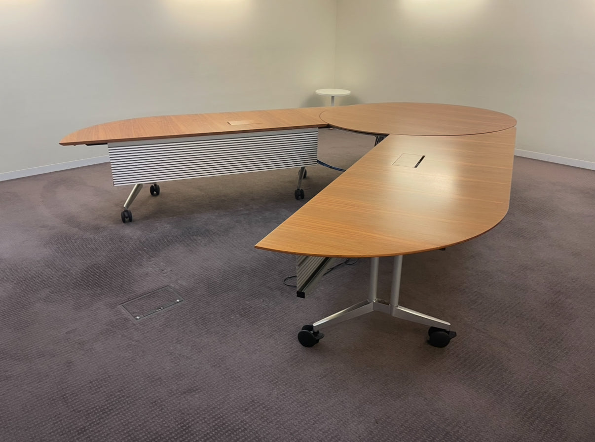 Wilkhahn Scissor conference Room Table - Logon 620 Table System