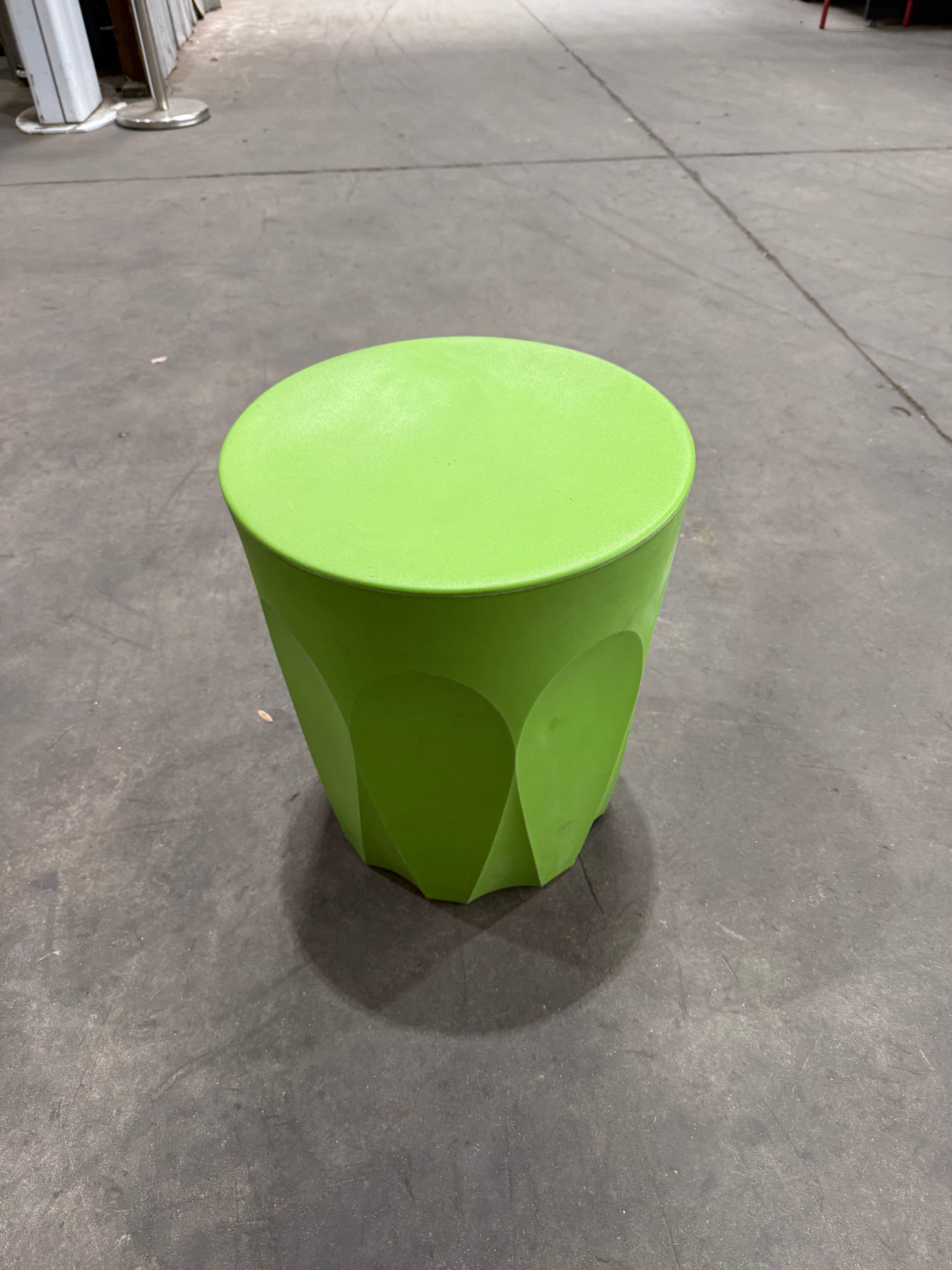 Latte Café Stool by Keith Melbourne Glass Collection - Green