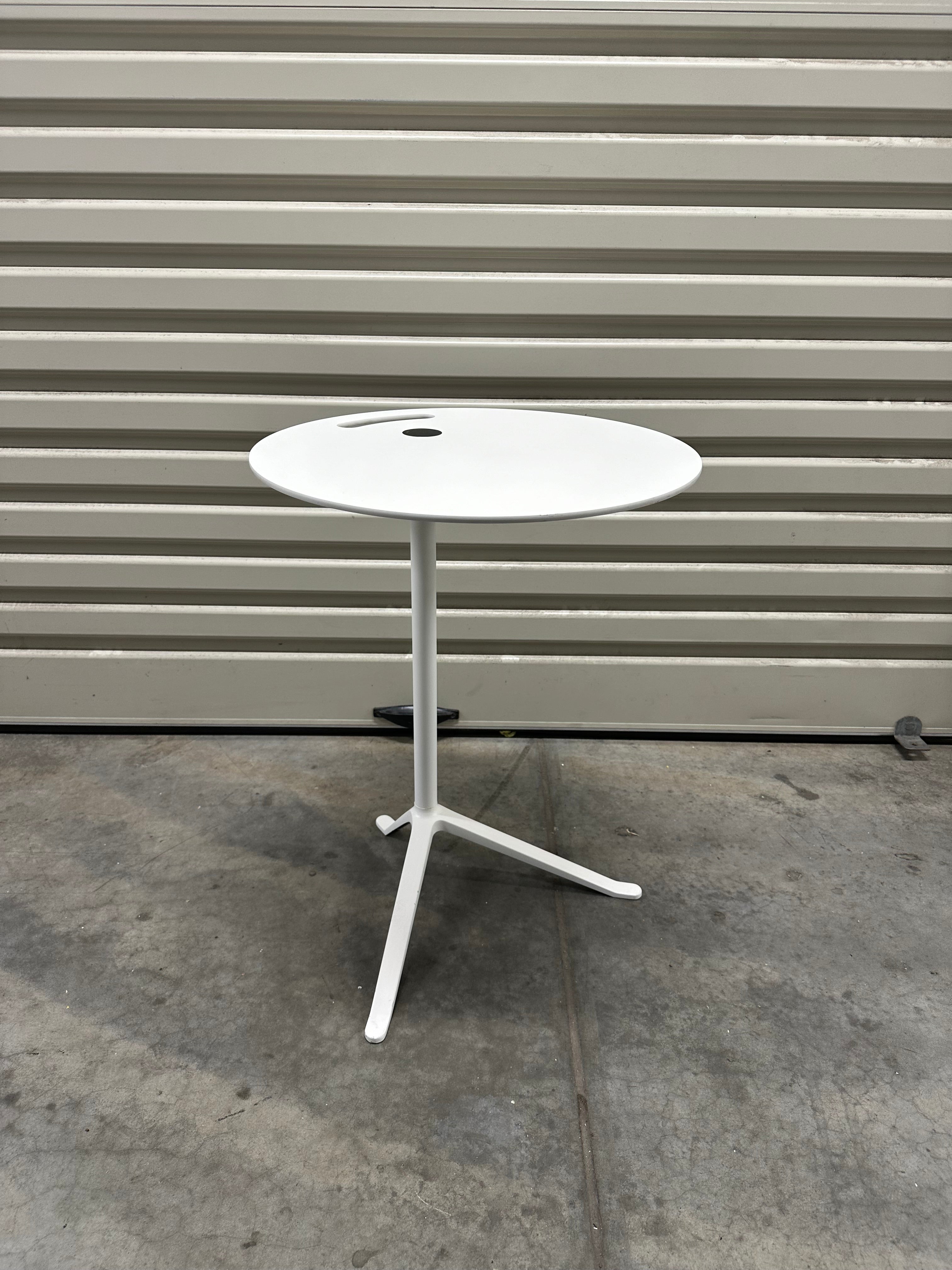 Fritz Hansen Little Friend Side Table – Fixed Height, White Melamine Top