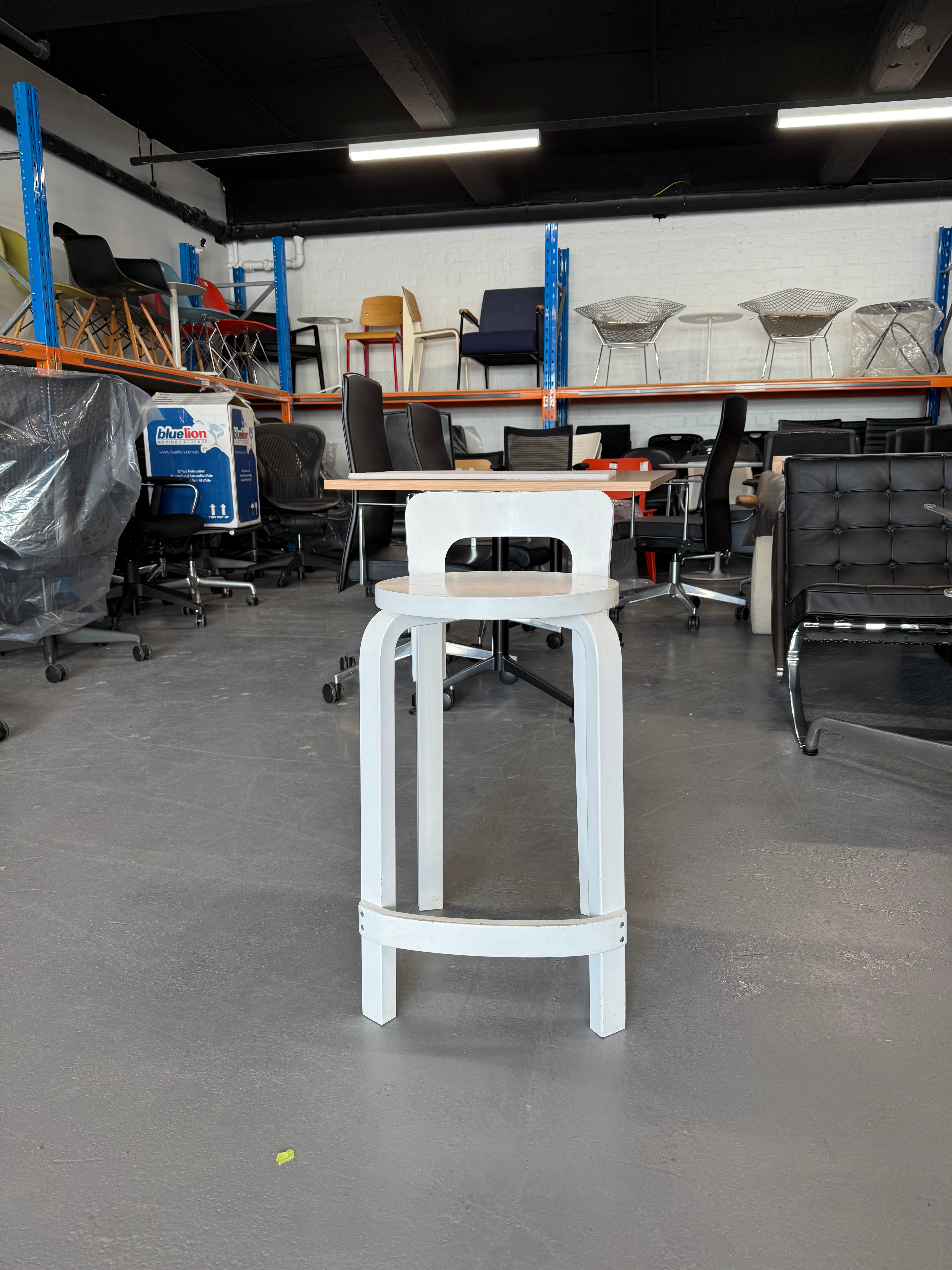 Artek Aalto high chair K65 - White
