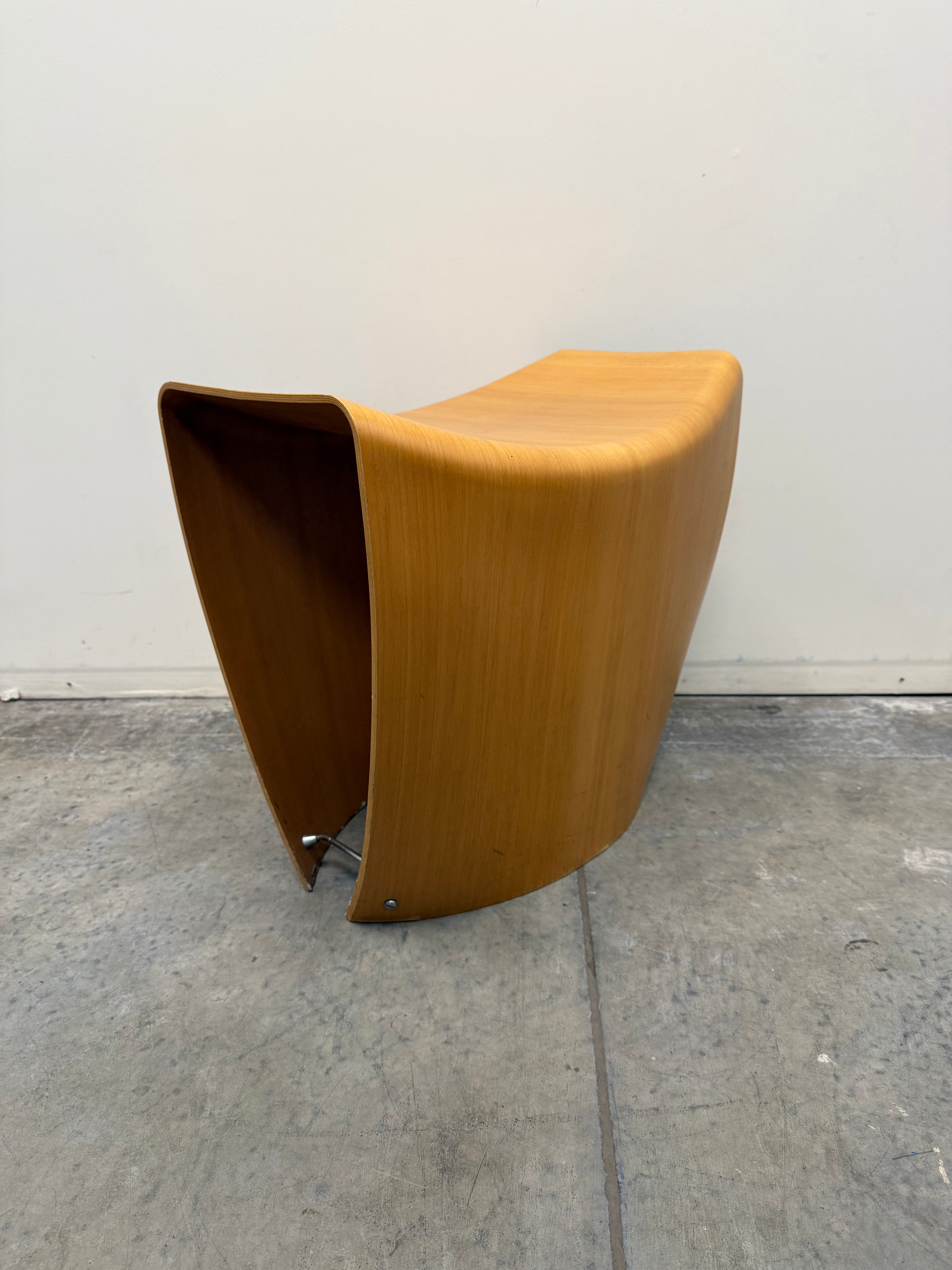 Original Vintage Gallery Stool by Hans Sandgren Jakobsen for Fredericia – Sculptural Danish Design