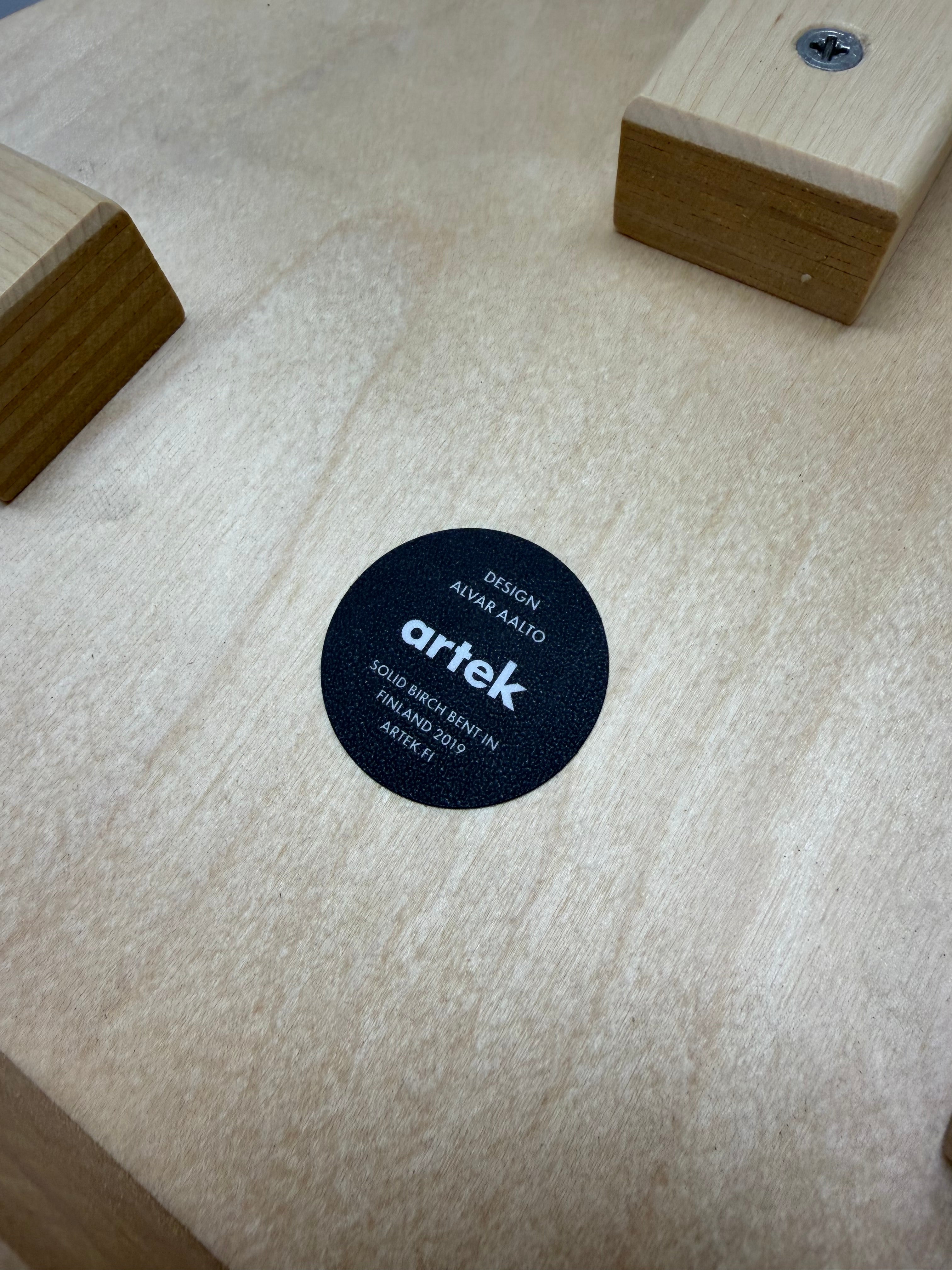 Artek Stool 60 by Alvar Aalto – Natural Birch