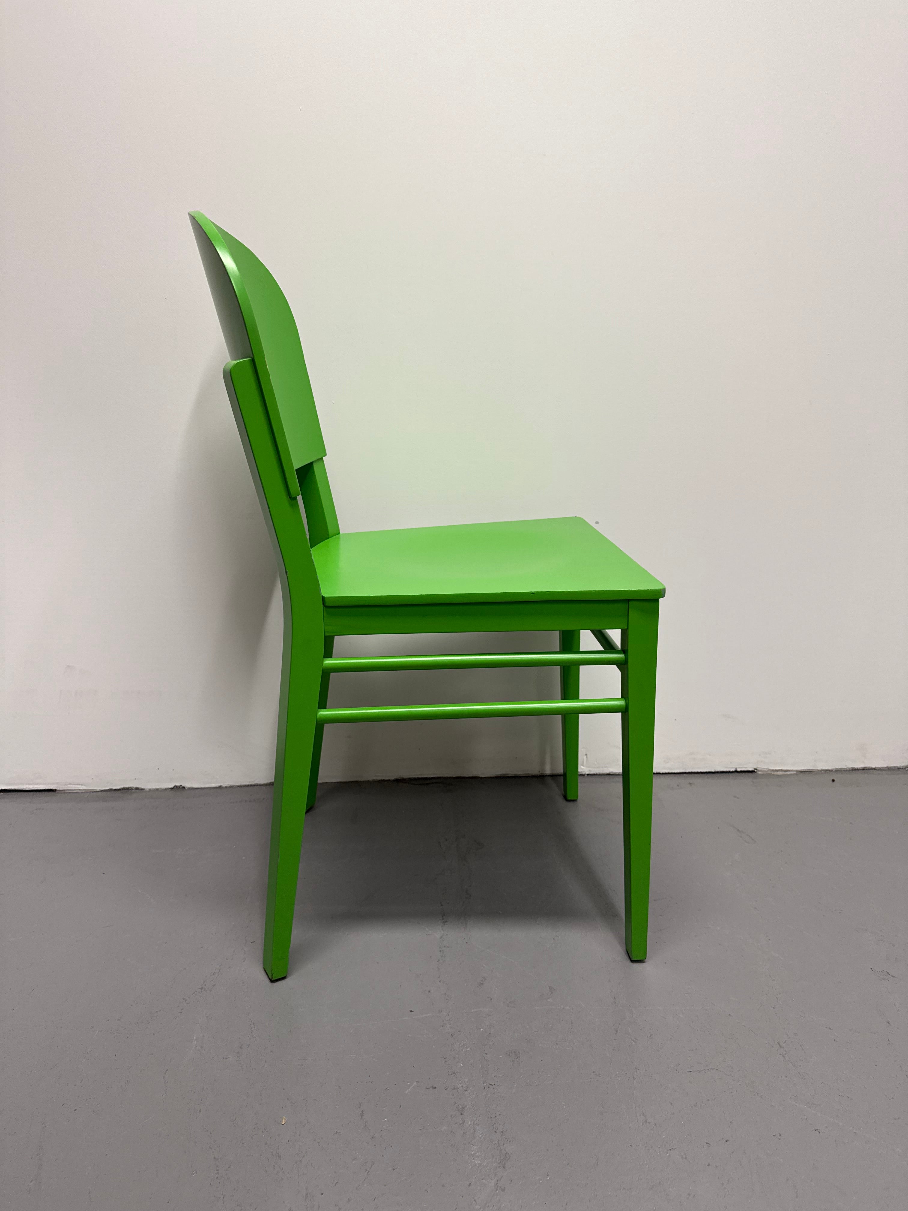 Billiani Aloe Dining Chair by Werther Toffoloni - Green (Made in Italy)