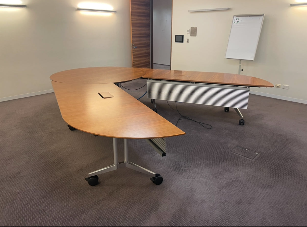 Wilkhahn Scissor conference Room Table - Logon 620 Table System
