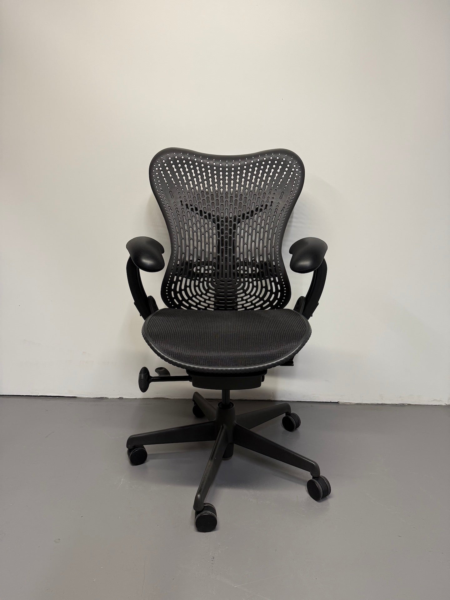 Herman Miller Mirra 1 Office Chair with Armrests - Black/Black - Refurbished