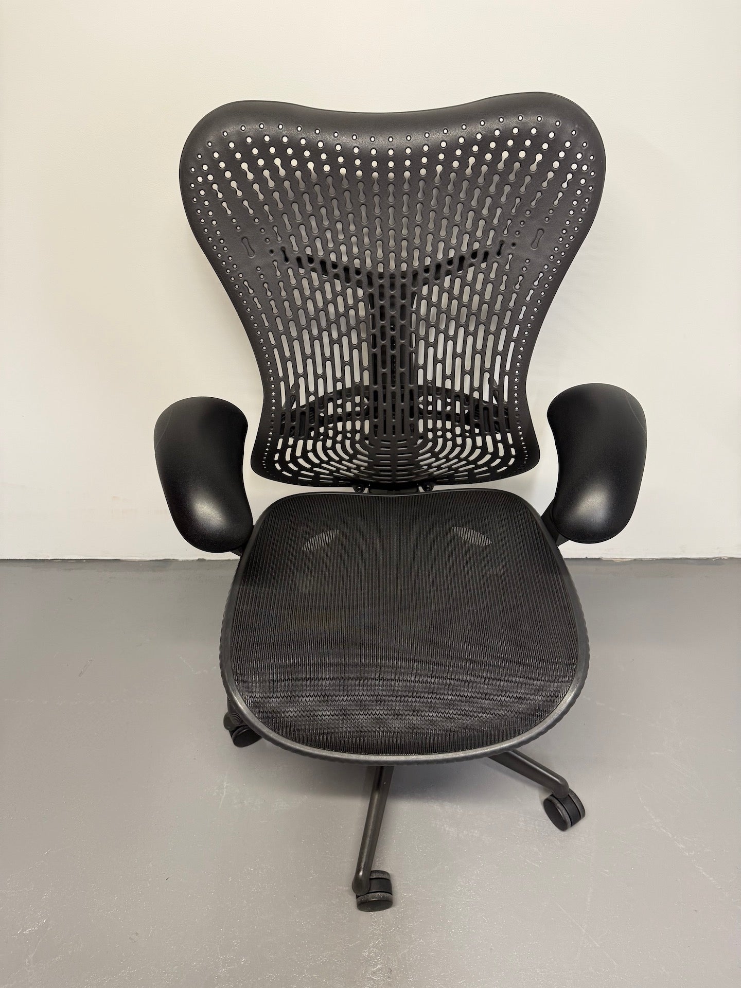 Herman Miller Mirra 1 Office Chair with Armrests - Black/Black - Refurbished