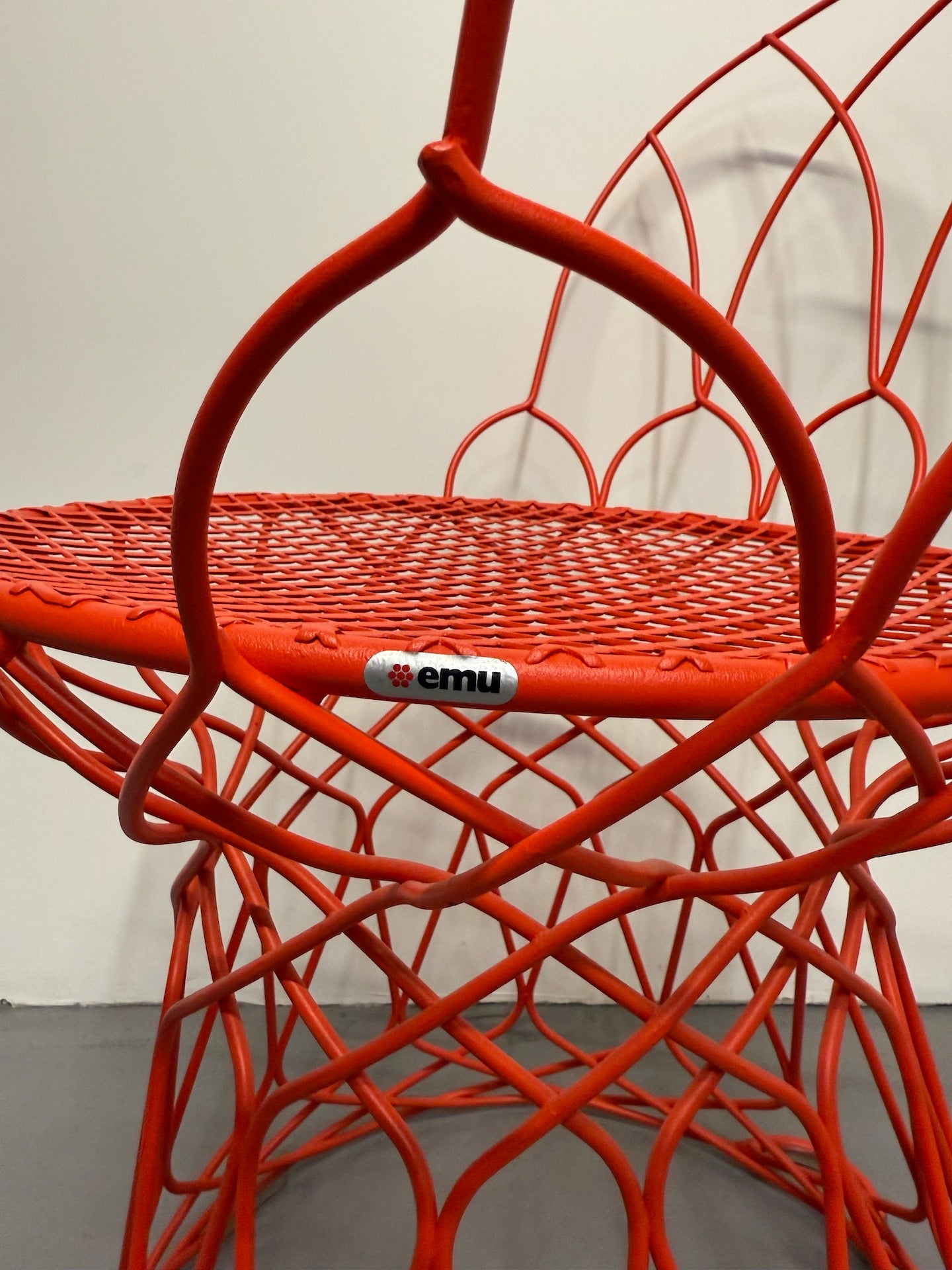 RARE Emu Re-Trouvé Chairs & Table by Patricia Urquiola – Red