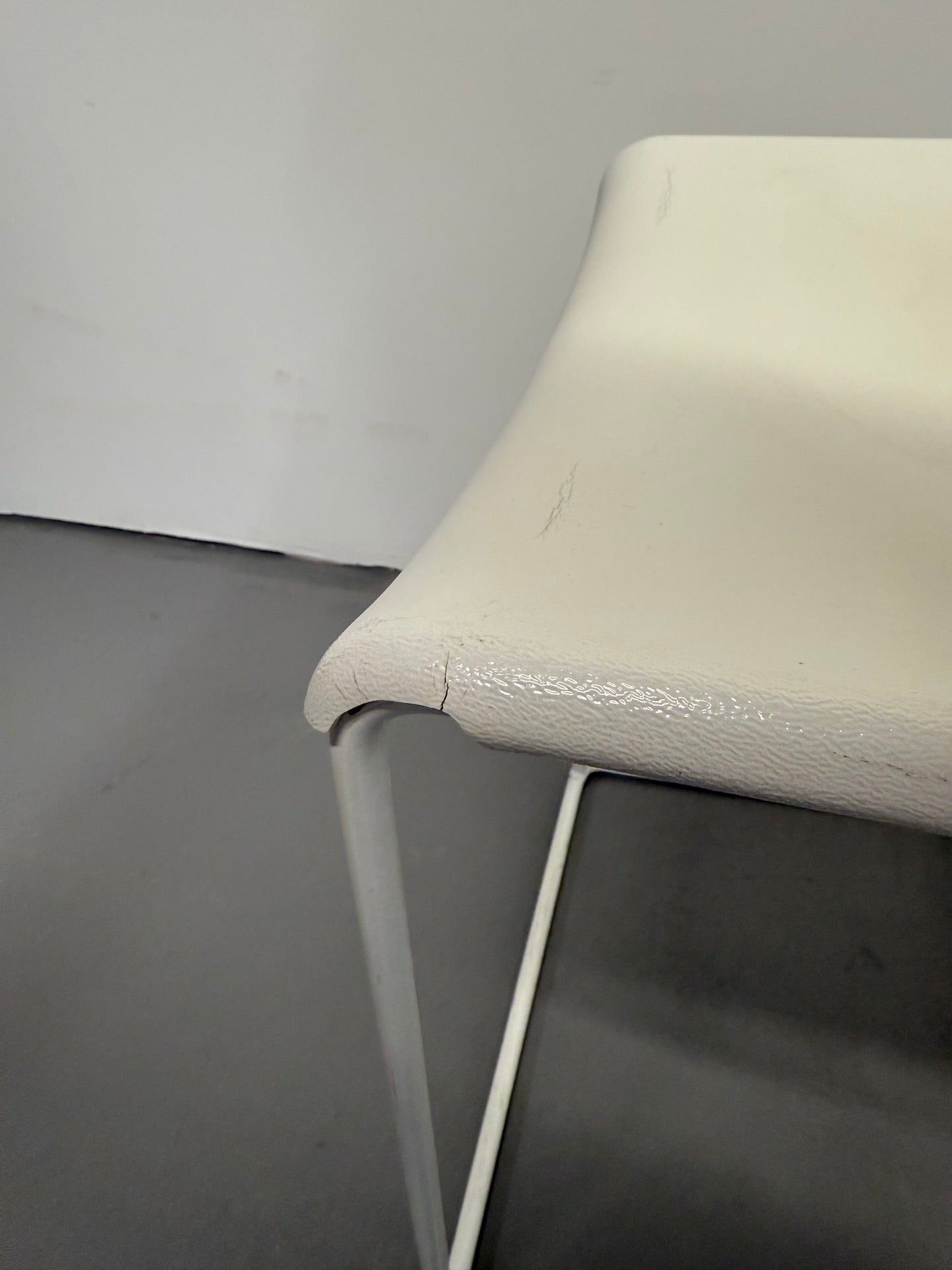 Barbera Design – Uccio Stackable Chair (White Plastic Version)