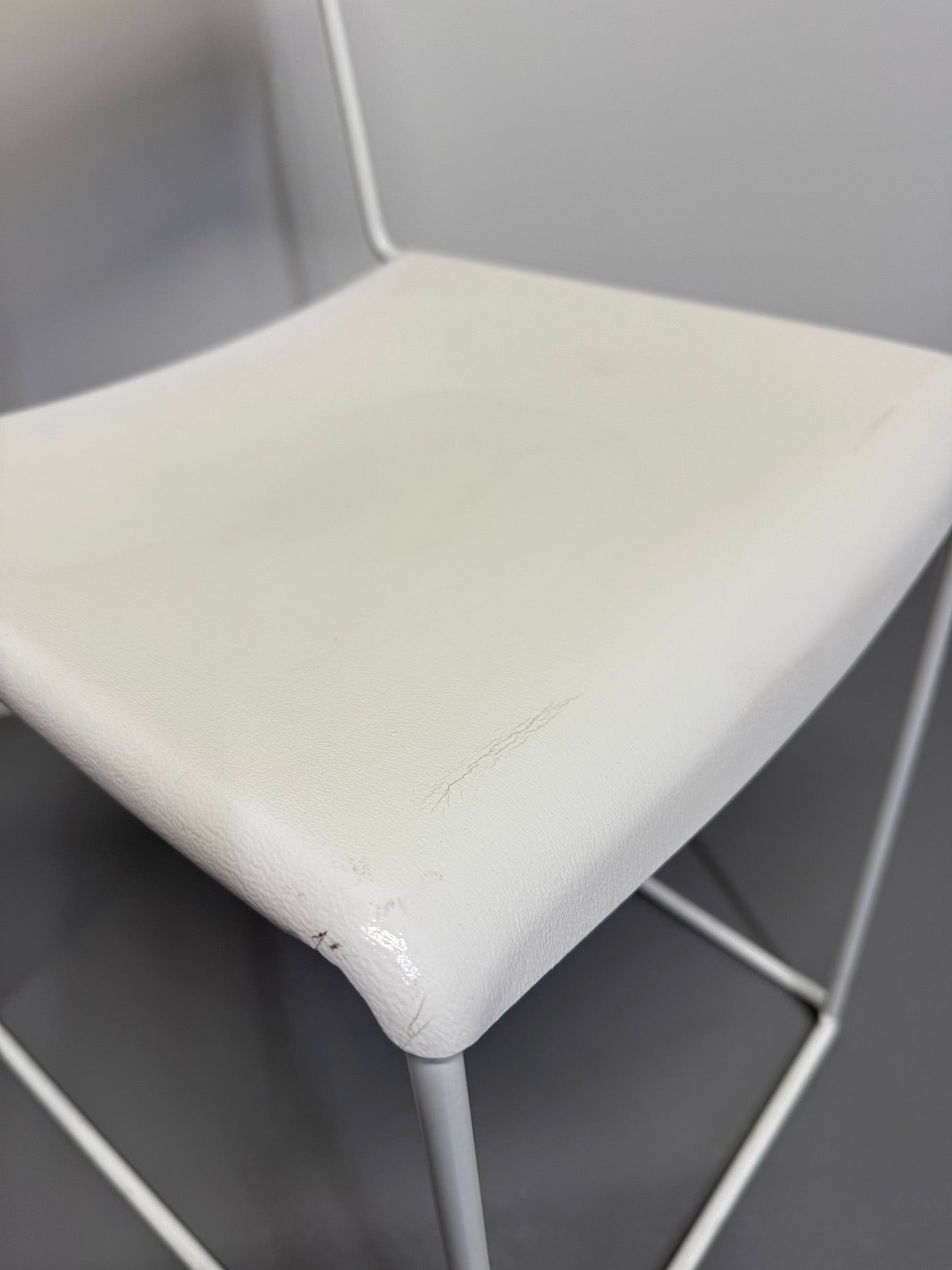 Barbera Design – Uccio Stackable Chair (White Plastic Version)