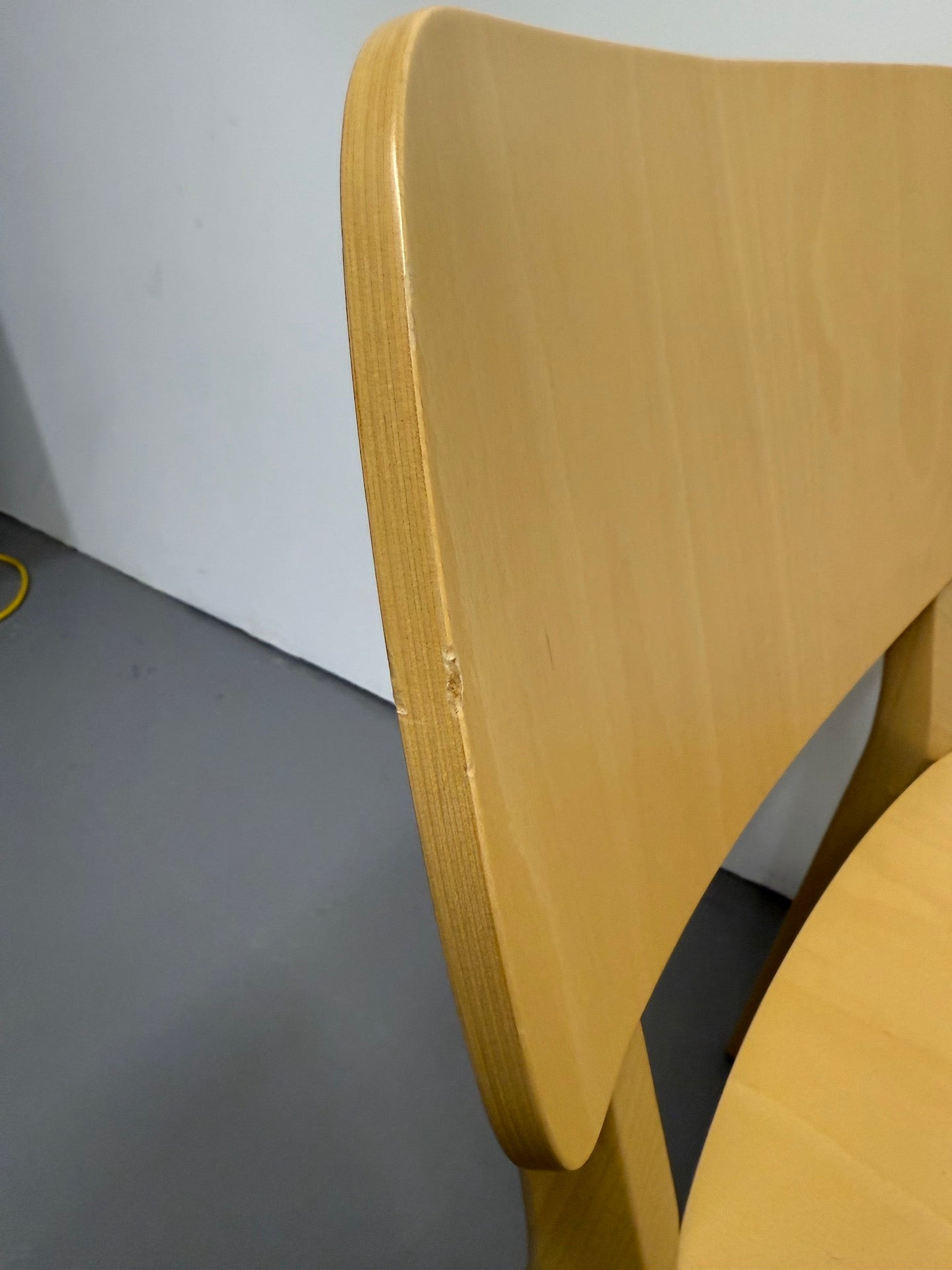 Billiani Doll 550 Chair – Natural Wood