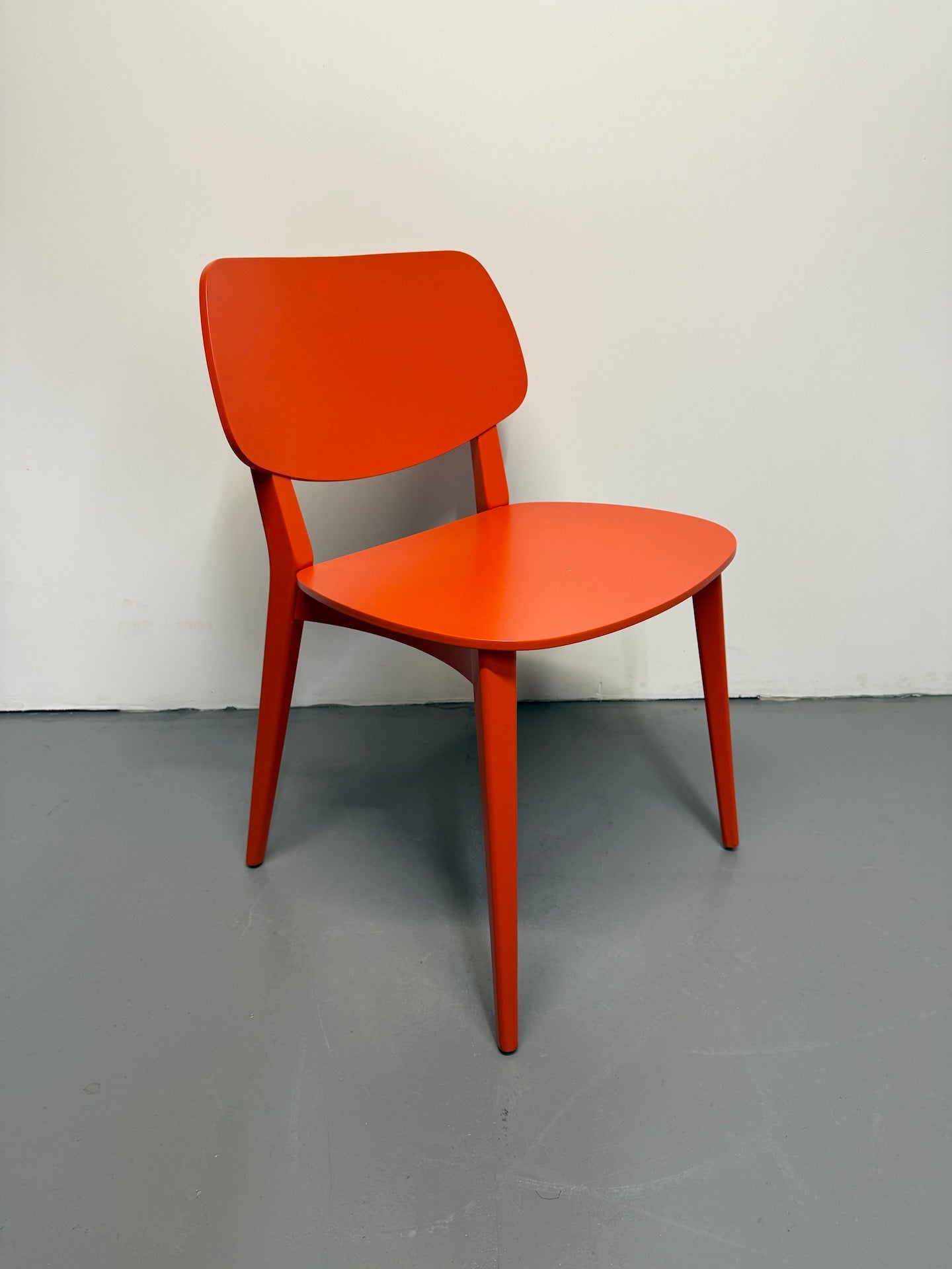 Billiani Doll 550 Wooden Chair – Red Finish