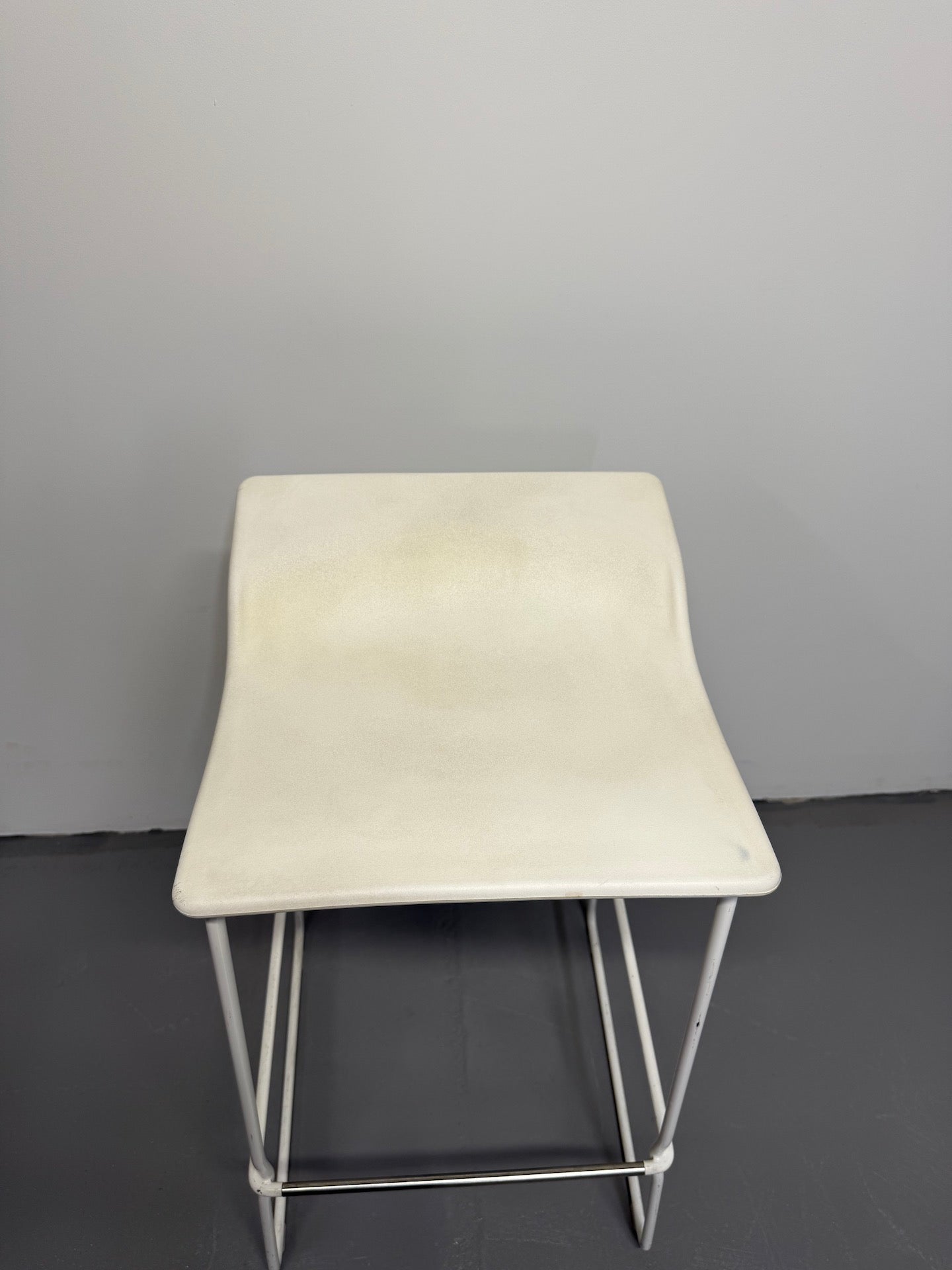 Viccarbe Last Minute by Patricia Urquiola - High Stool - White