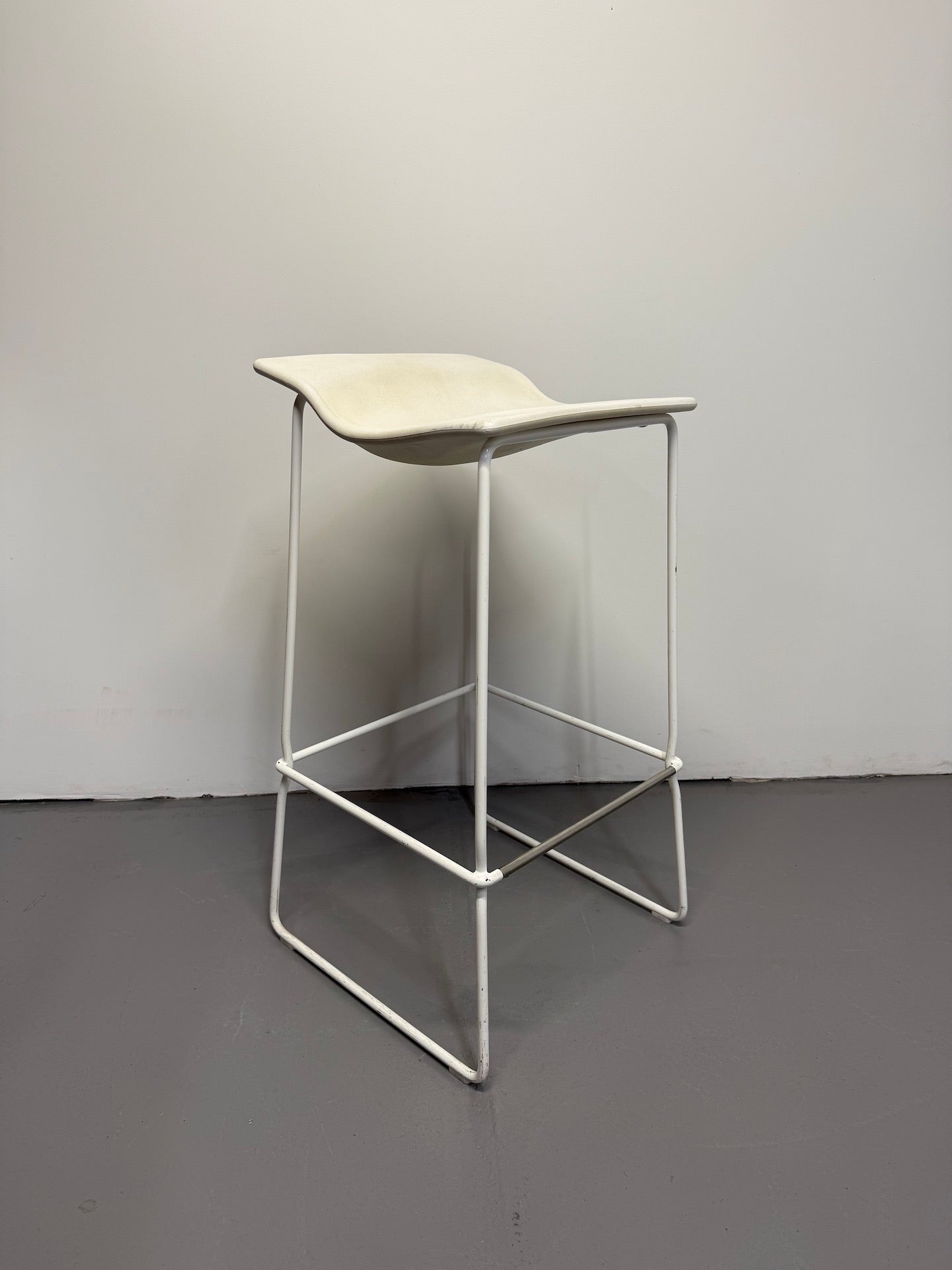 Viccarbe Last Minute by Patricia Urquiola - High Stool - White