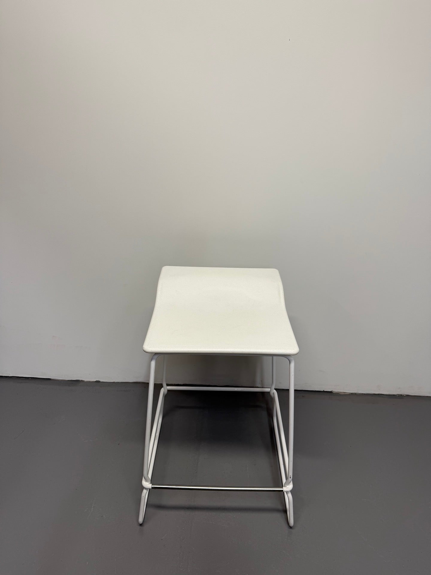 Viccarbe Last Minute by Patricia Urquiola - Medium Stool - White