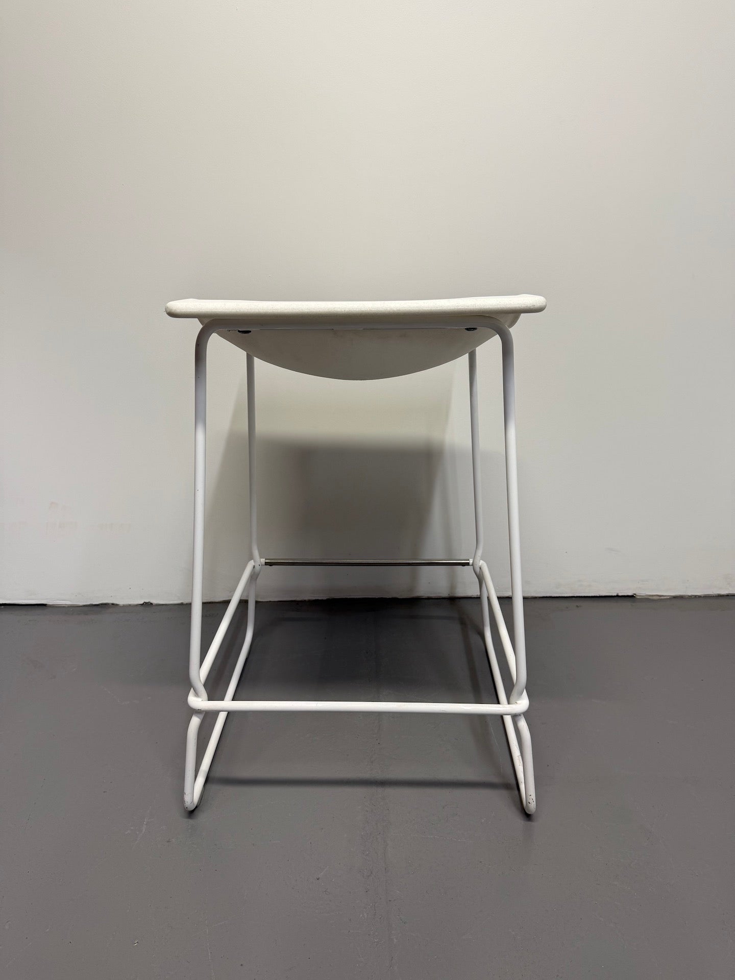 Viccarbe Last Minute by Patricia Urquiola - Medium Stool - White