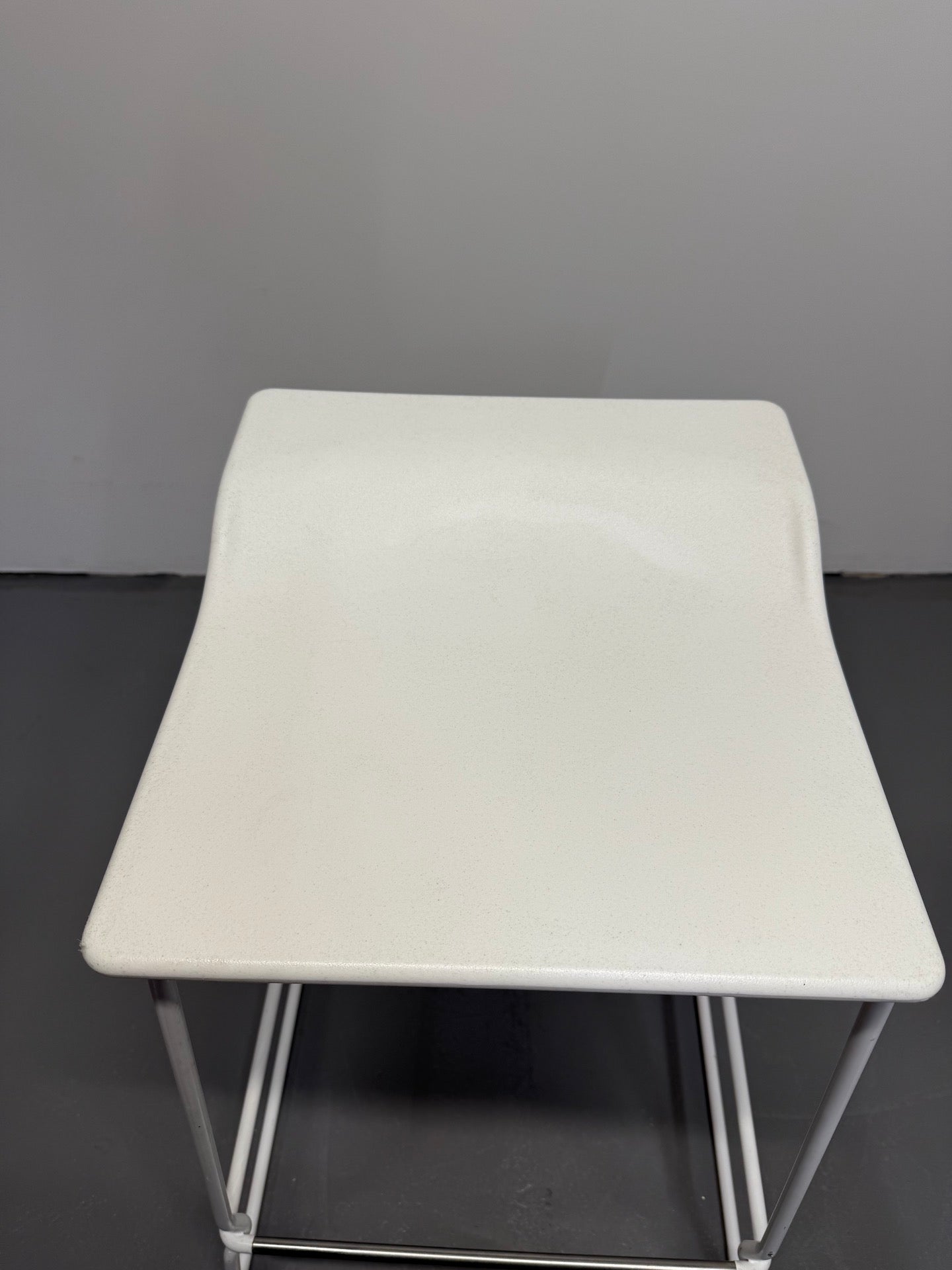 Viccarbe Last Minute by Patricia Urquiola - Medium Stool - White