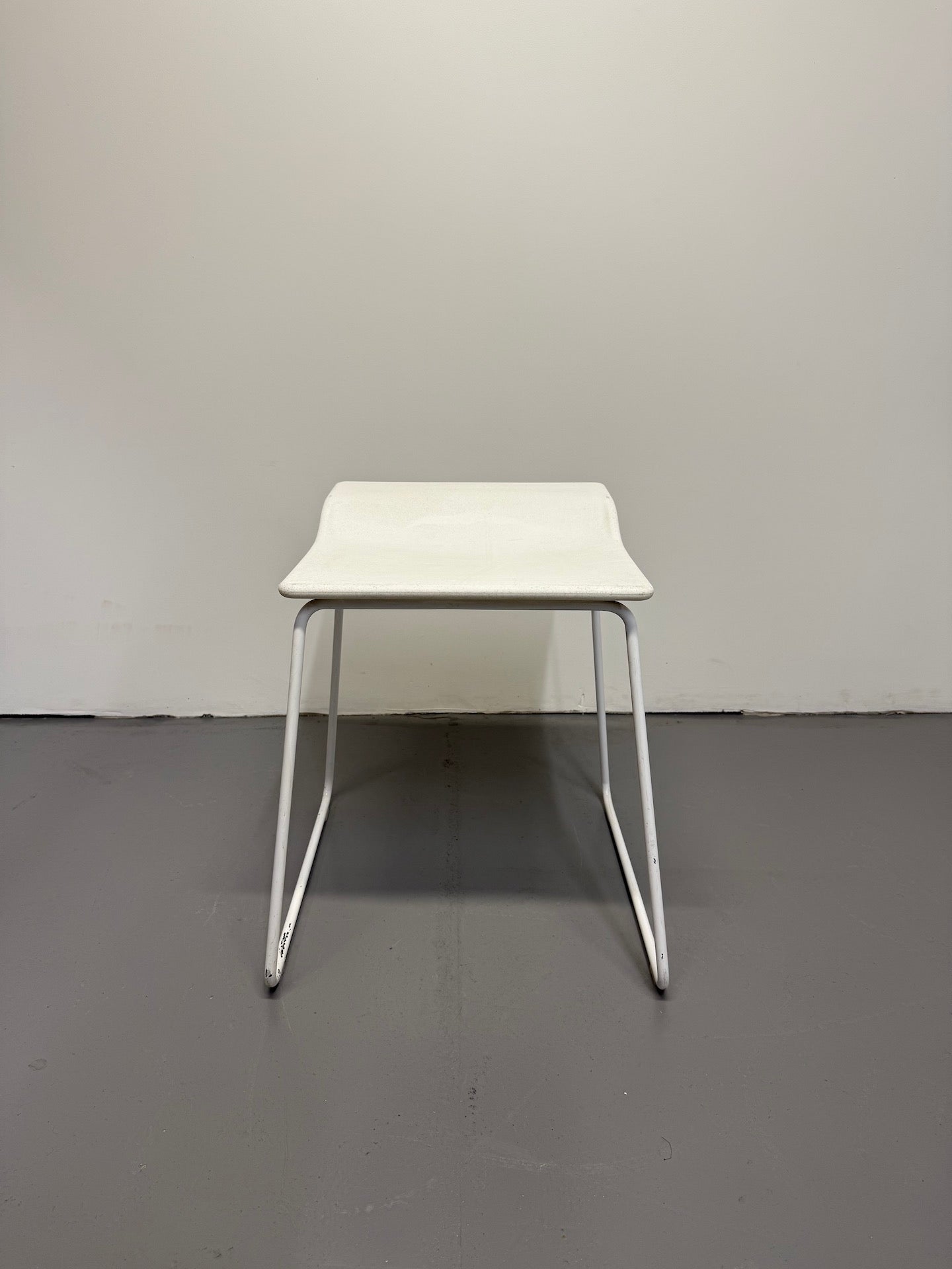 Viccarbe Last Minute by Patricia Urquiola - Low Stool - White