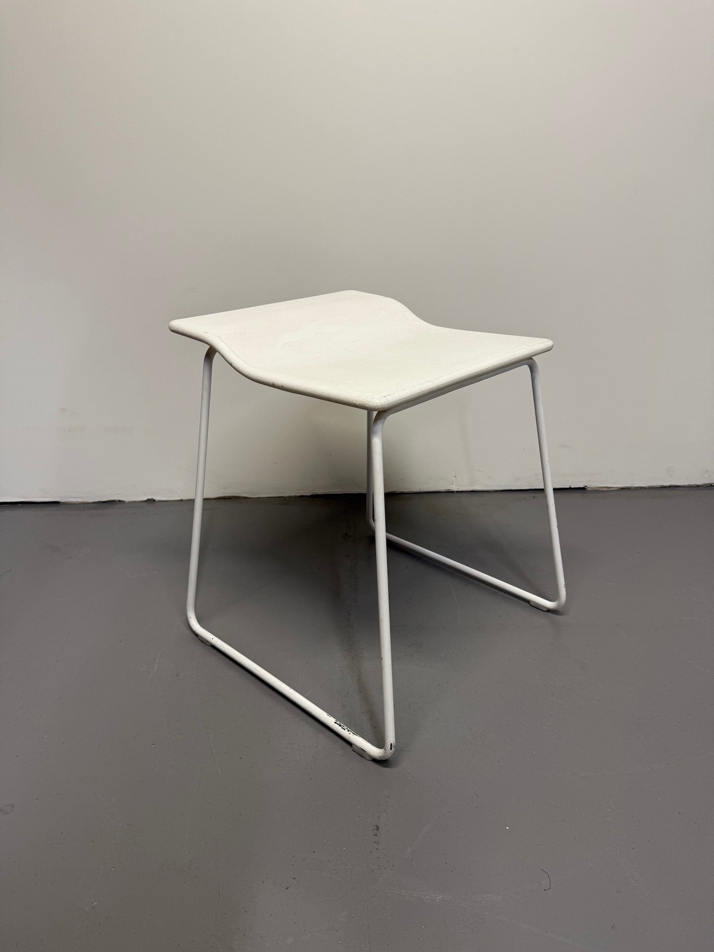 Viccarbe Last Minute by Patricia Urquiola - Low Stool - White