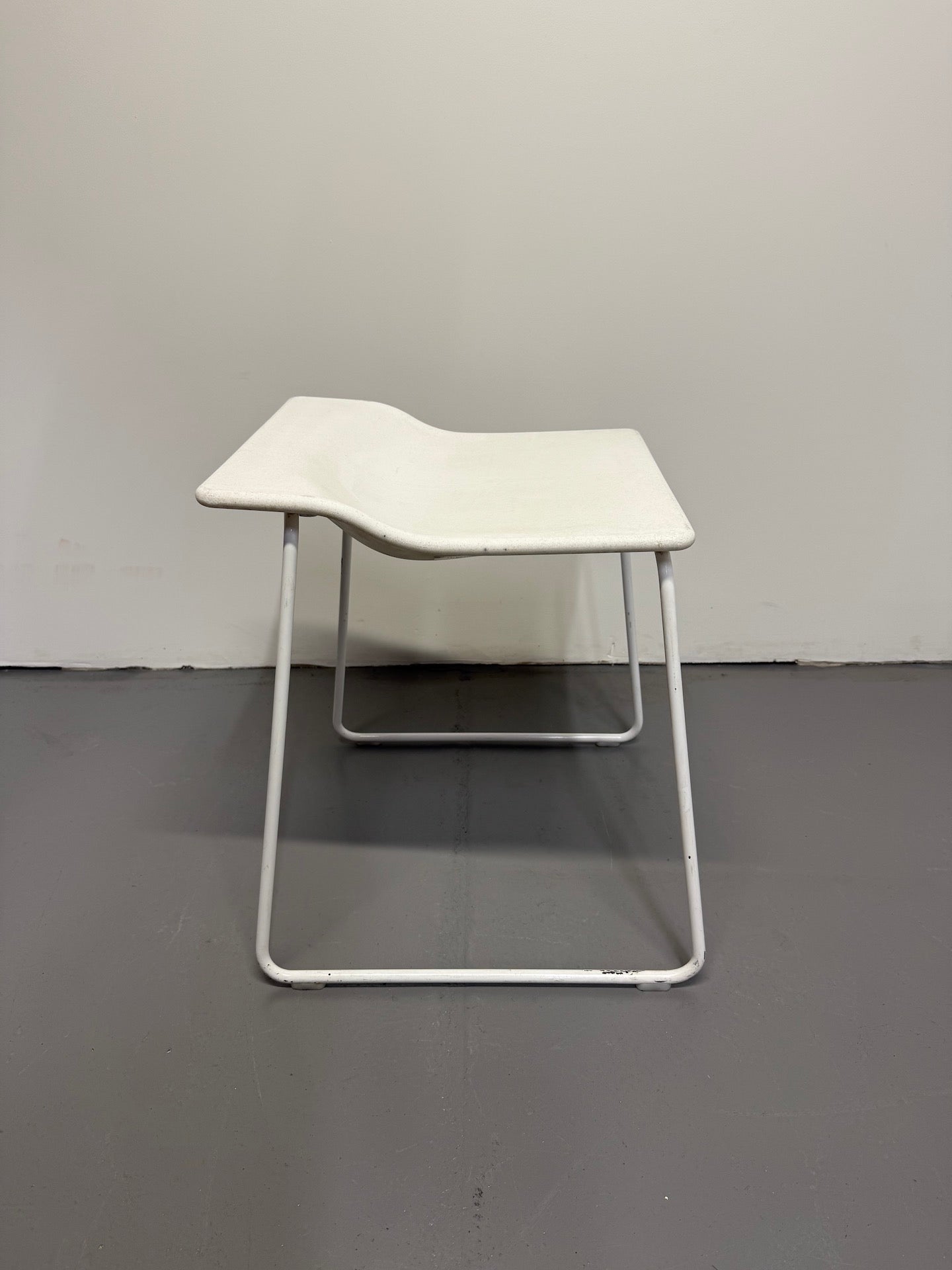 Viccarbe Last Minute by Patricia Urquiola - Low Stool - White