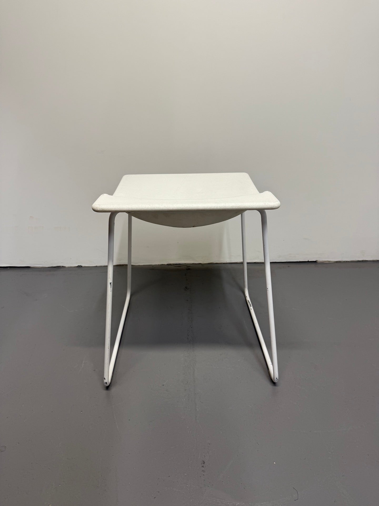 Viccarbe Last Minute by Patricia Urquiola - Low Stool - White