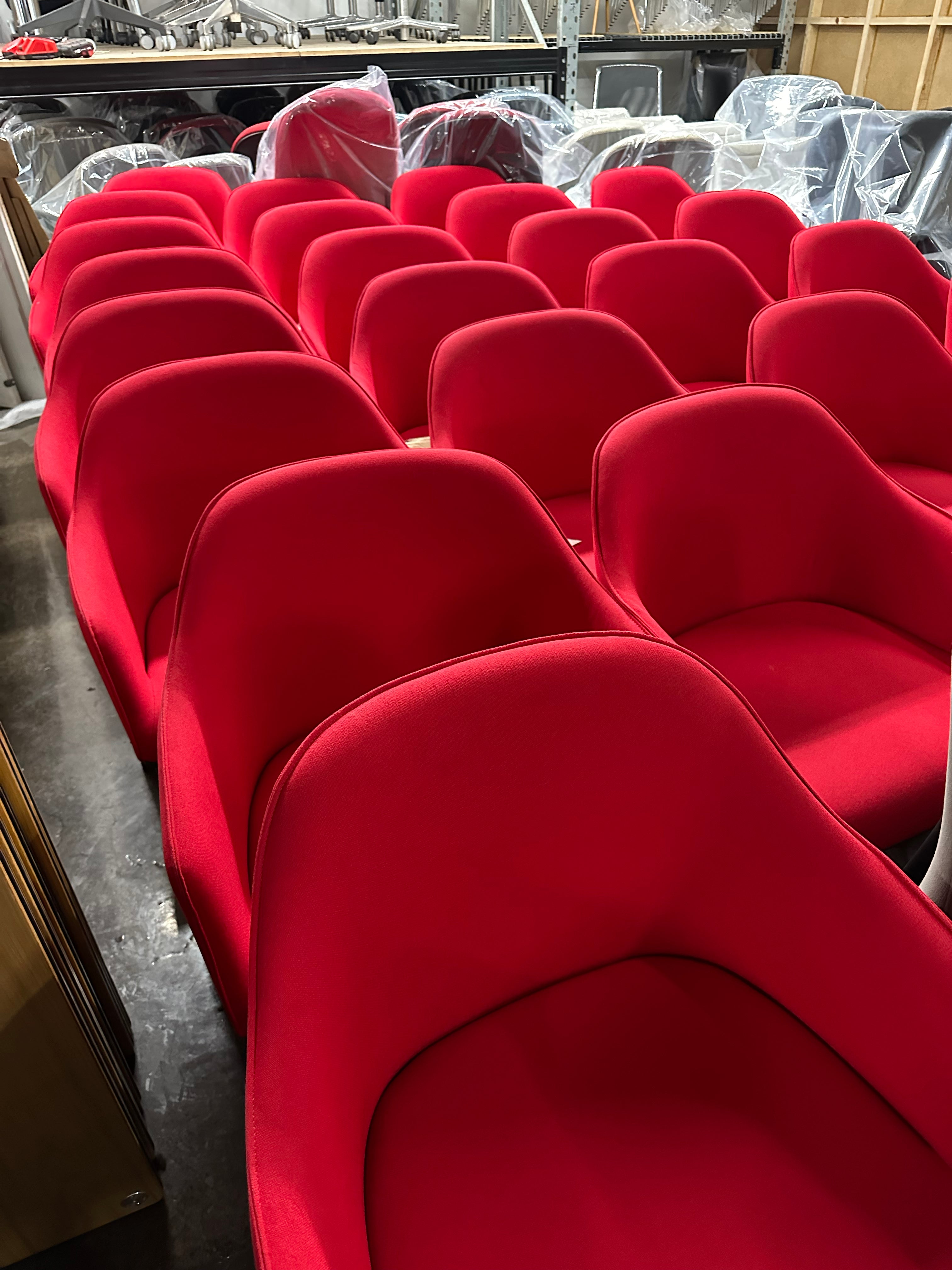 Vitra Softshell Chair - Red