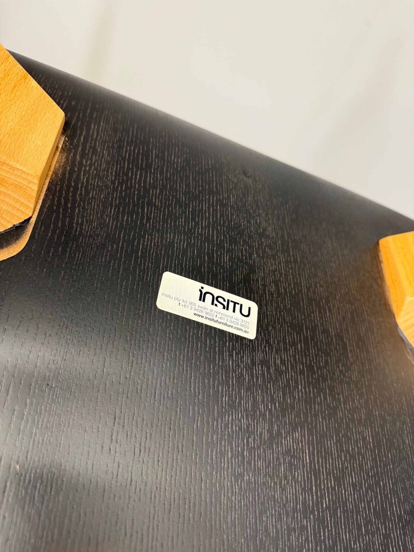 Hussl Forum 2S Chairs – Black Bentwood with Solid Beech Base - Stackable