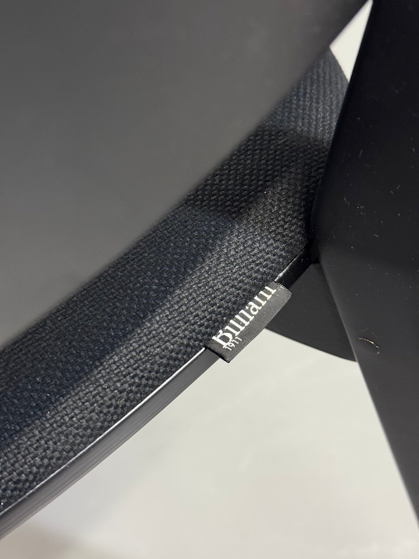 Billiani Doll 551 Dining Chair – All Black with Black Fabric Seat