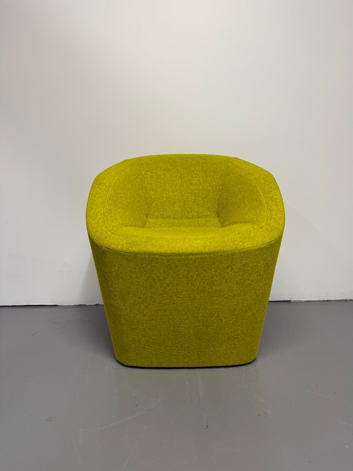 Schiavello Bloom Chair – Lime Green Upholstery