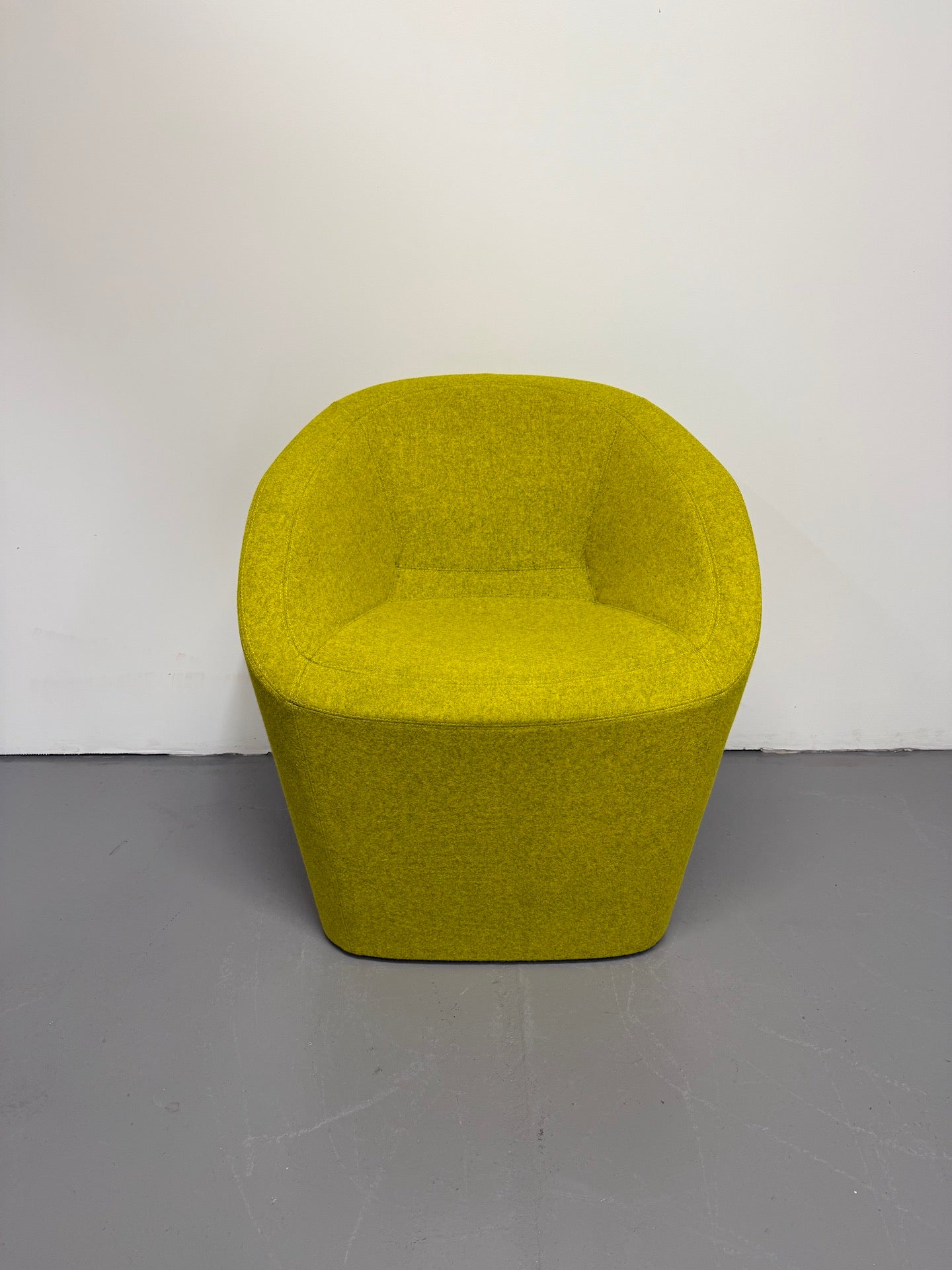 Schiavello Bloom Chair – Lime Green Upholstery