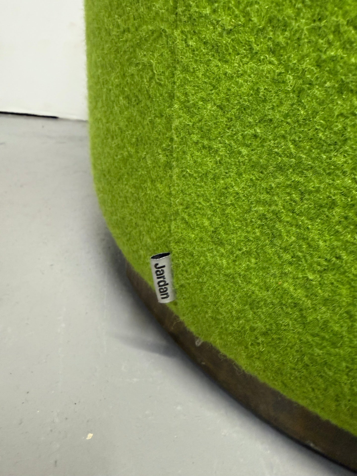 Jardan Oscar Tub Arm Chair – Lime Green Upholstery