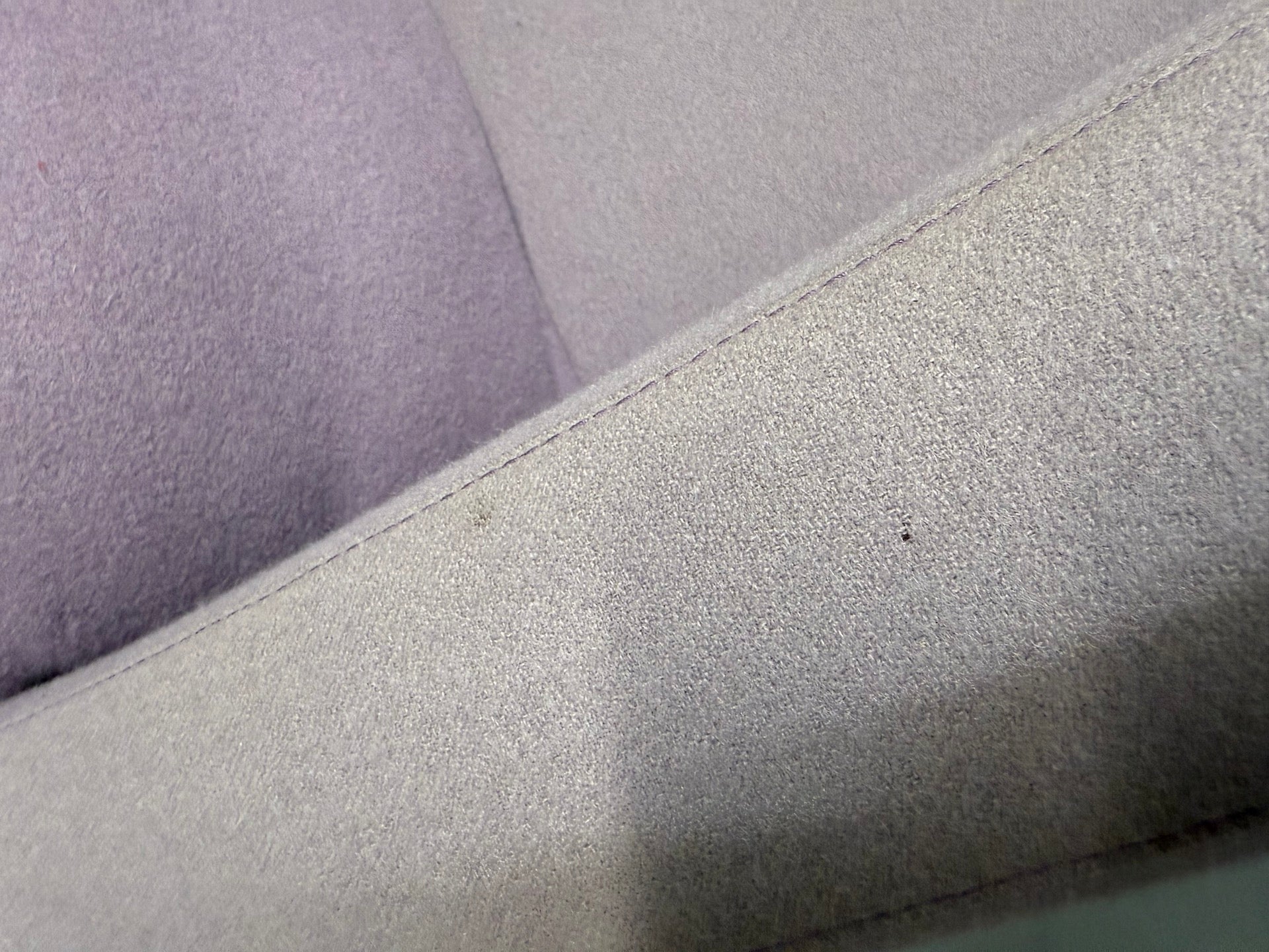 Jardan Oscar Tub Arm Chair – Purple Wool Upholstery