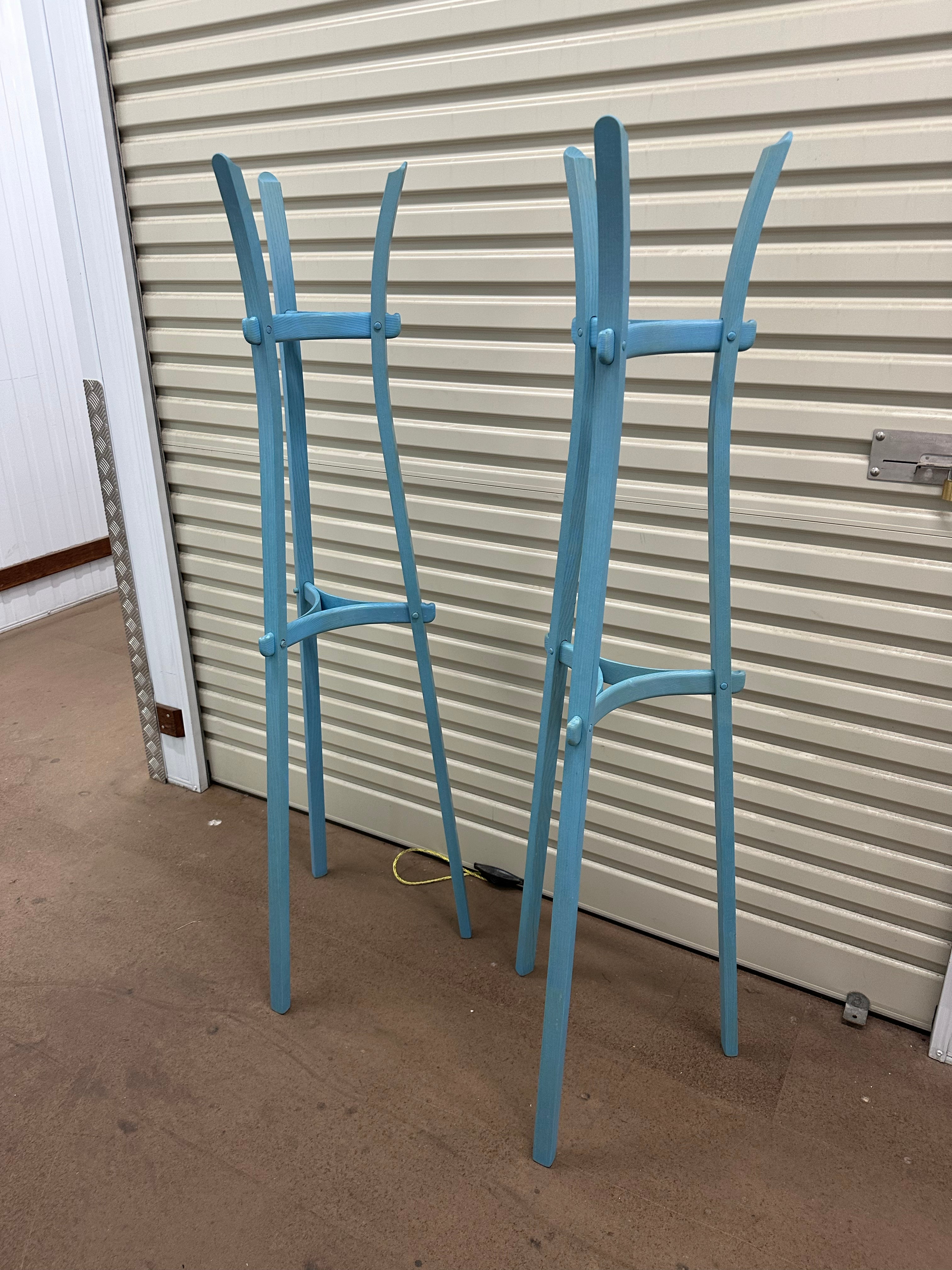 Leek coat stand by Mentsen - Baby Blue