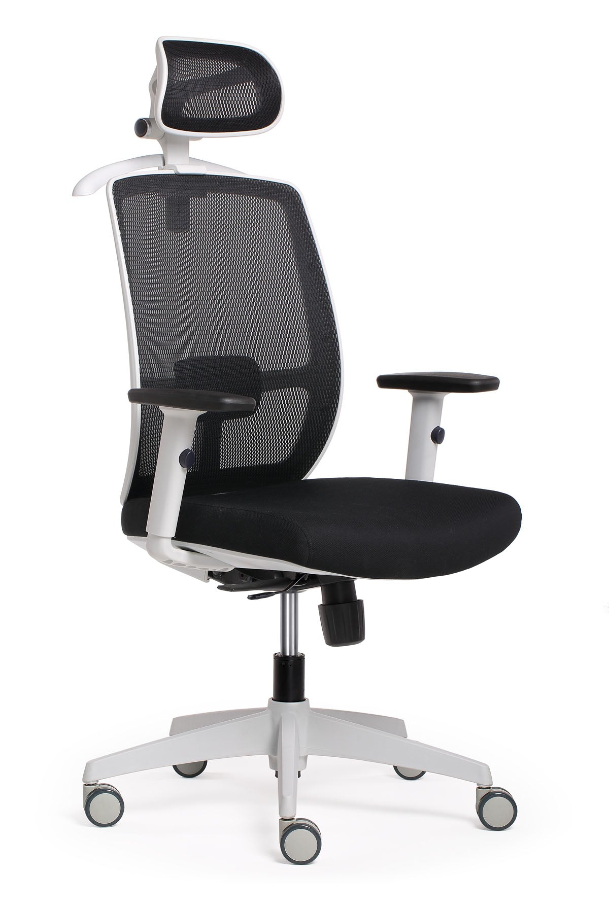 Luminous Promesh White Frame Chair