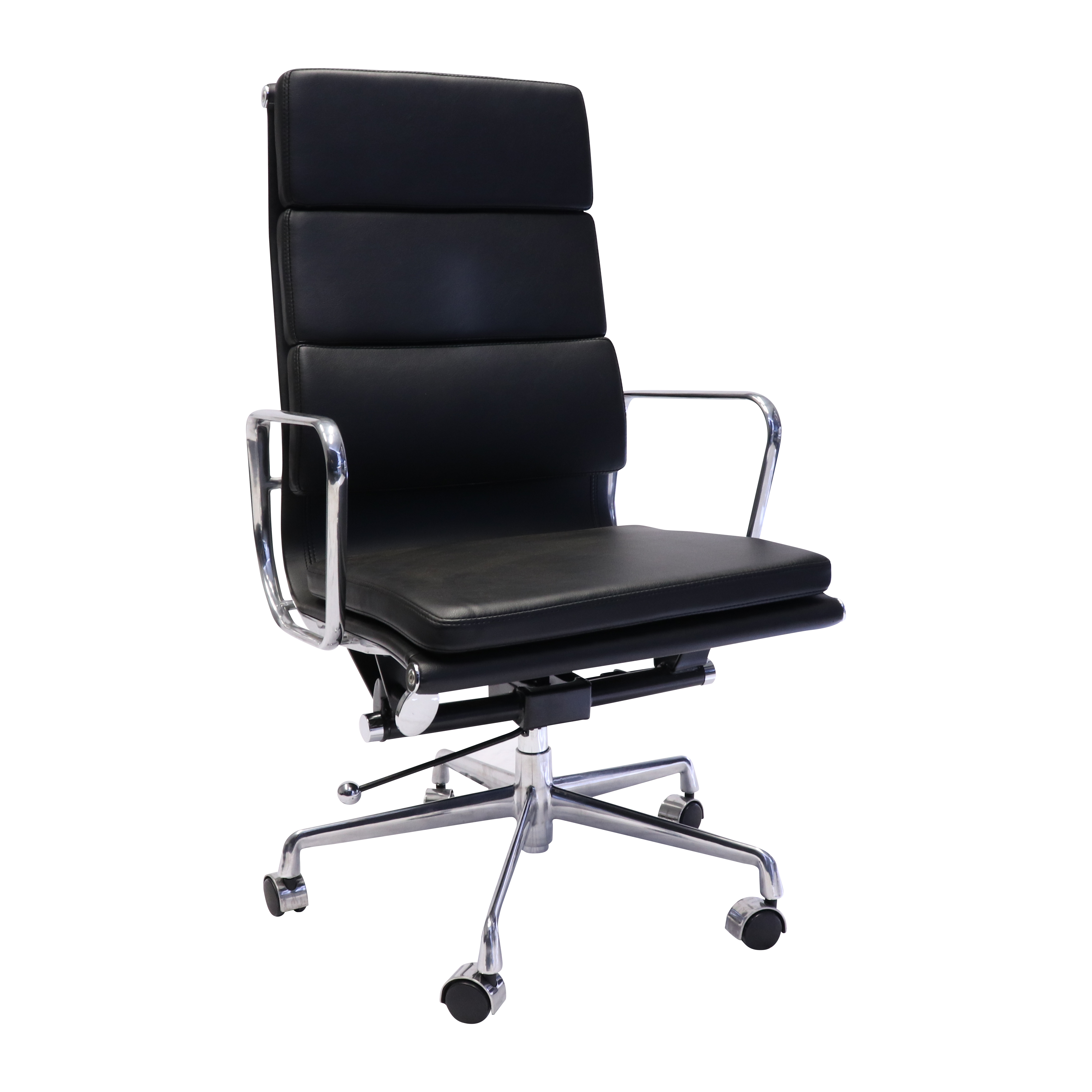 High Back Meeting/Executive Chair - Black PU