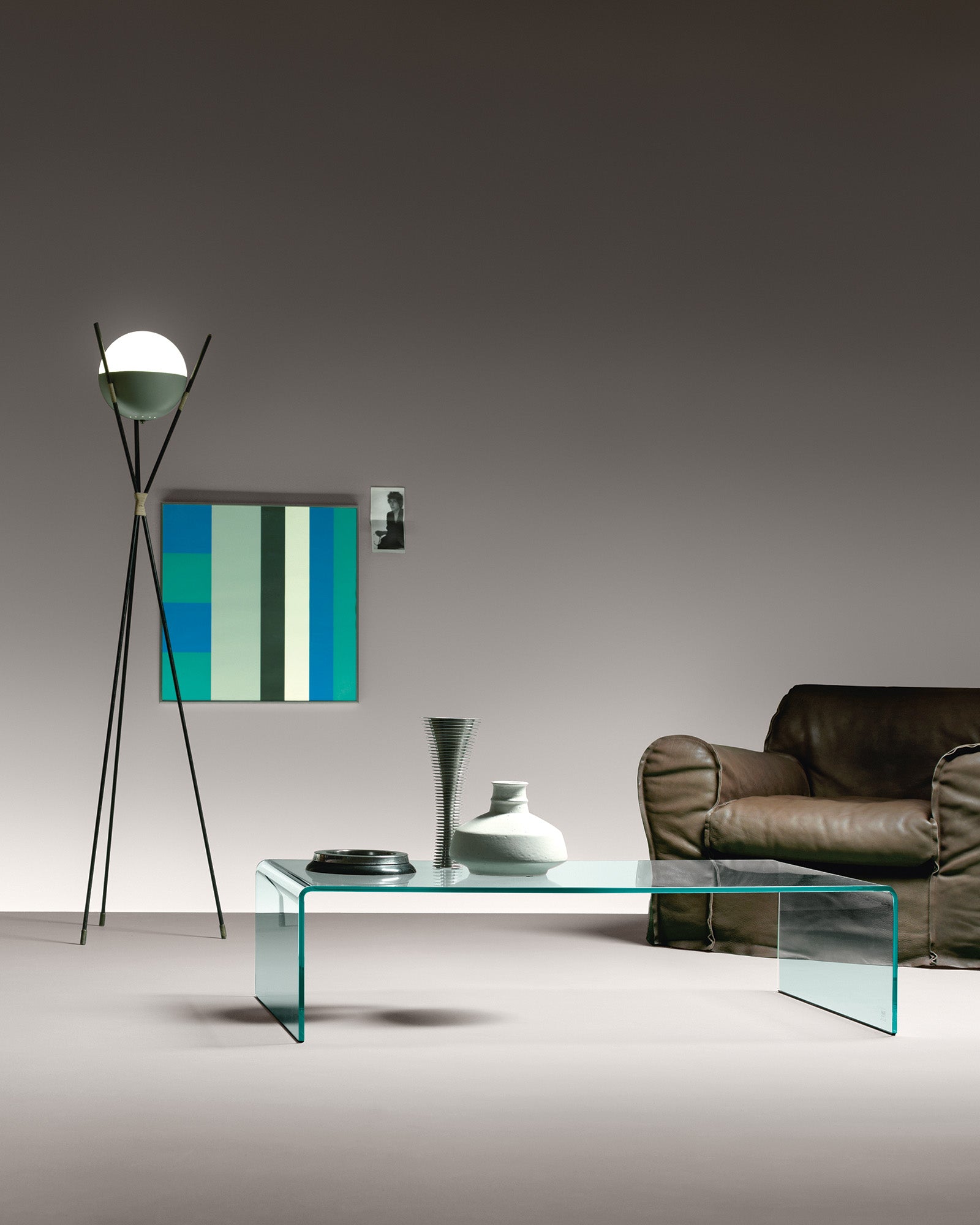 Fiam Rialto Coffee Table Waterfall glass table by Angelo Cortesi RRP $3600