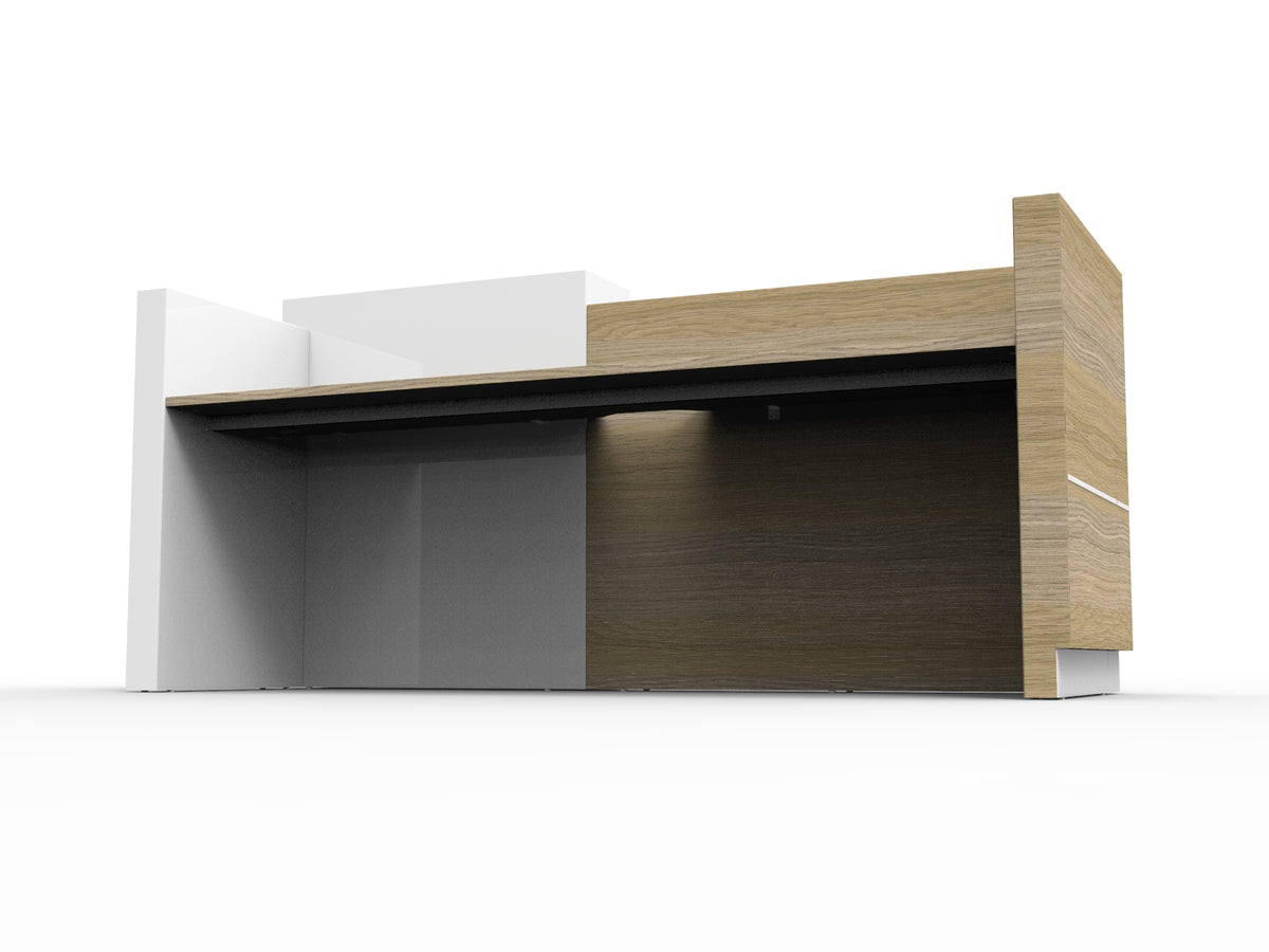 Sempre Reception Counter – 2400 Oak, Feature Module – view 3 – new