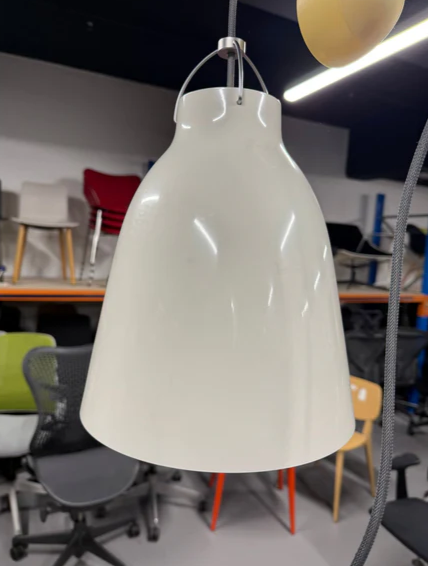 Authentic Fritz Hansen Caravaggio Pendant P3 - White