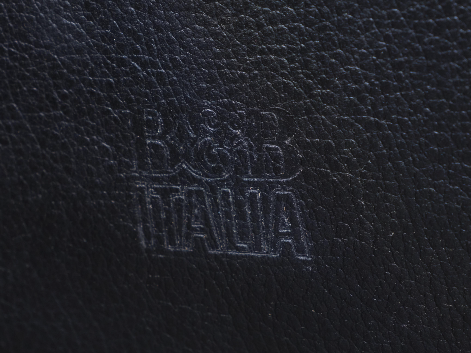 B&B Italia ‘Posa’ Dining Chairs – Black Leather (Made in Italy)