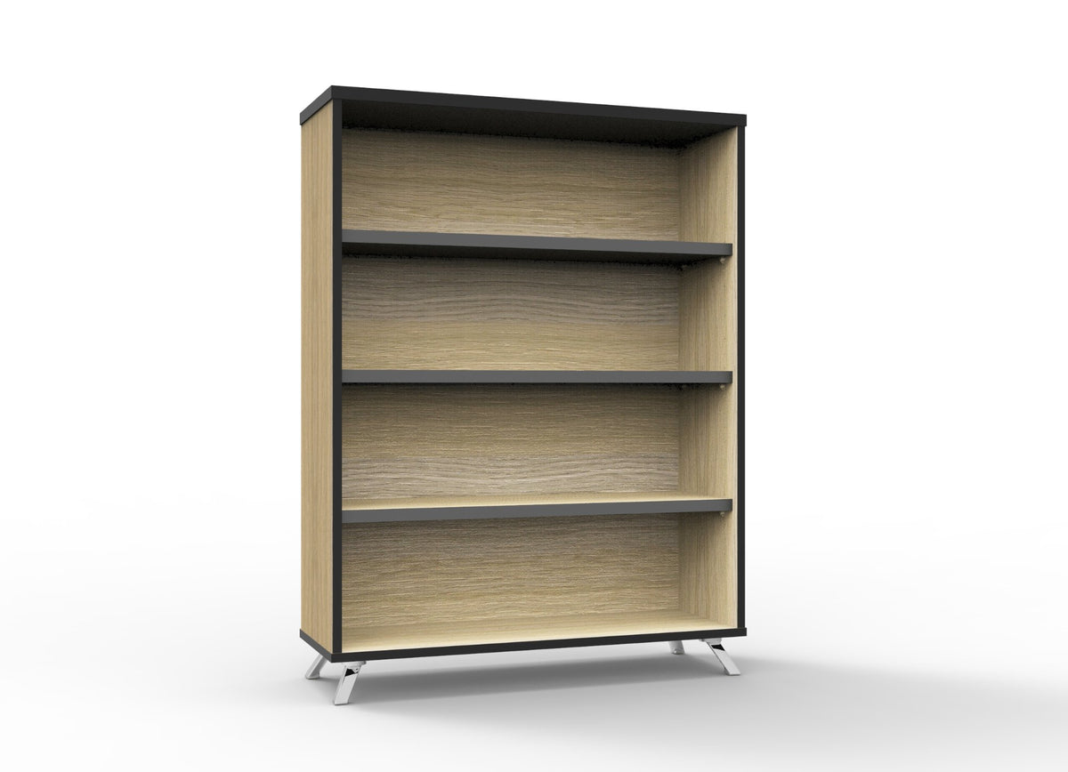 Bookcase with Aluminium Legs