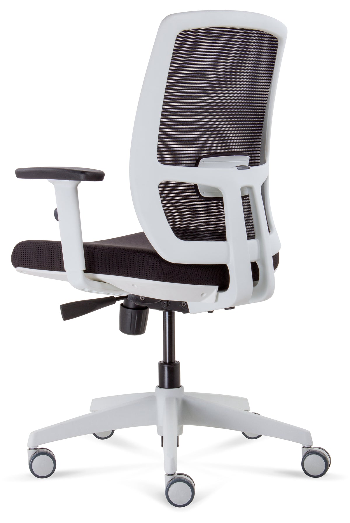 Ergonomic Mesh Task Chair – White Frame – new