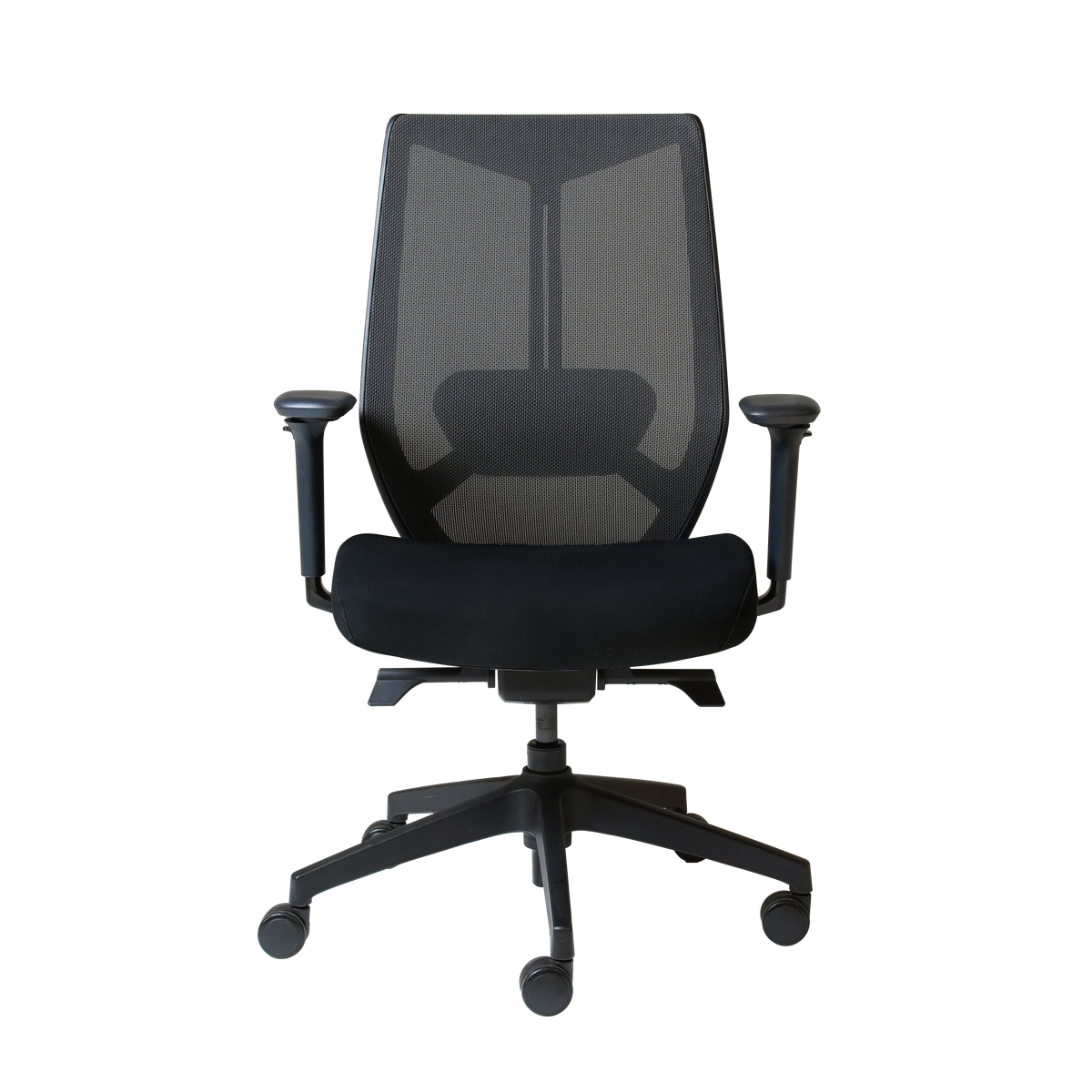 Ergonomic Mesh Task Chair – Synchro Mechanism, 3D Arms – view 1 – new